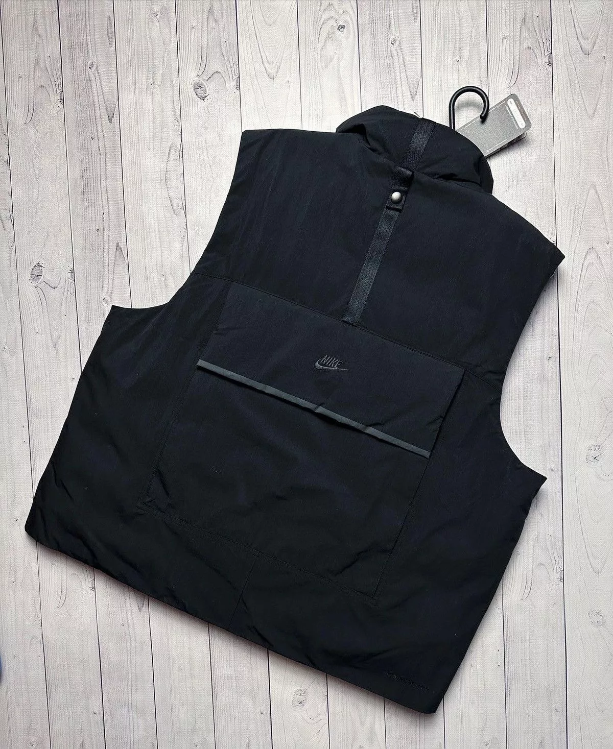 Nike Vests Nike tech pack vest pocket bag size : S,,L,XL Black Streetwear