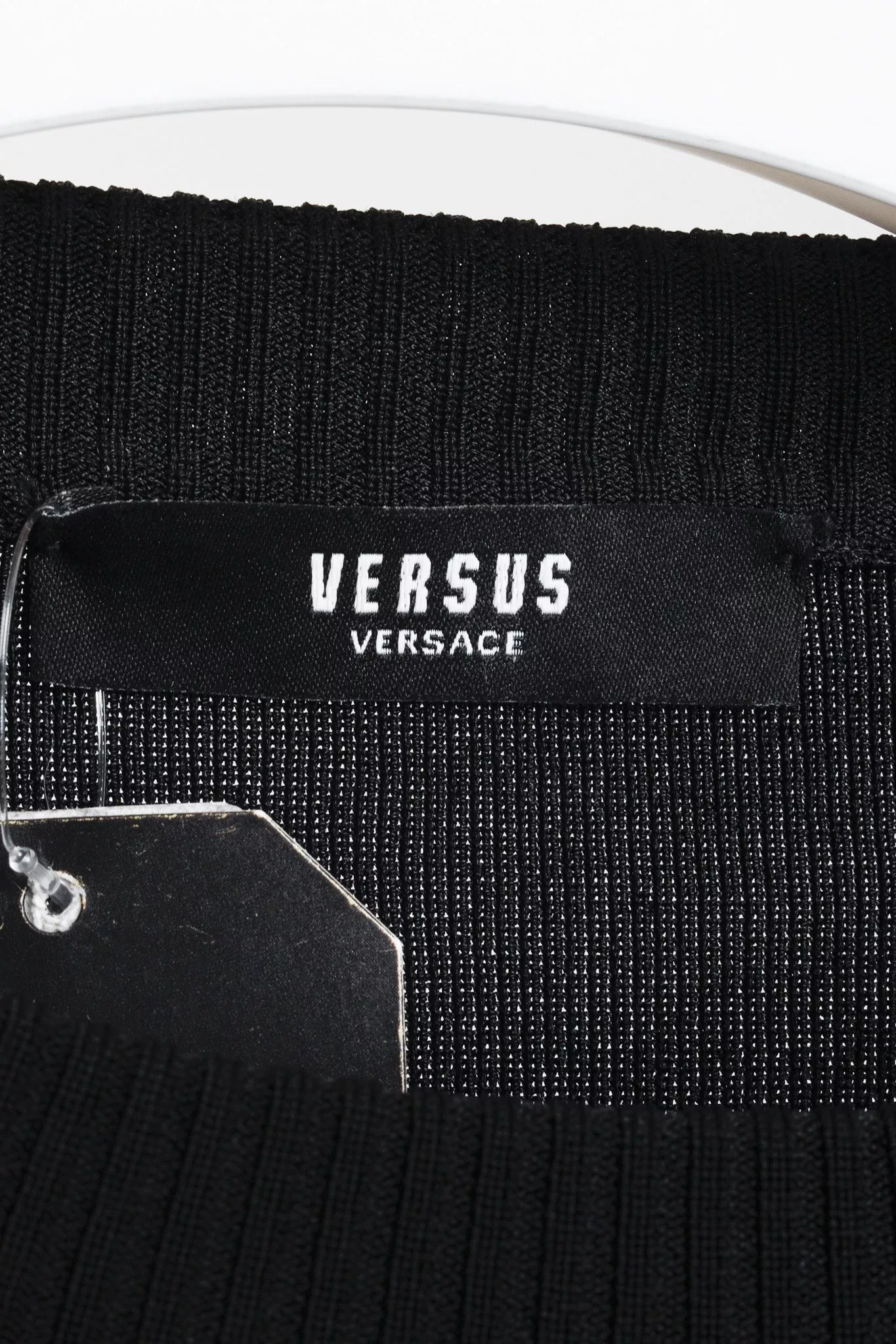 Versus Versace Sweaters Versus Versace Black Knit Sweater