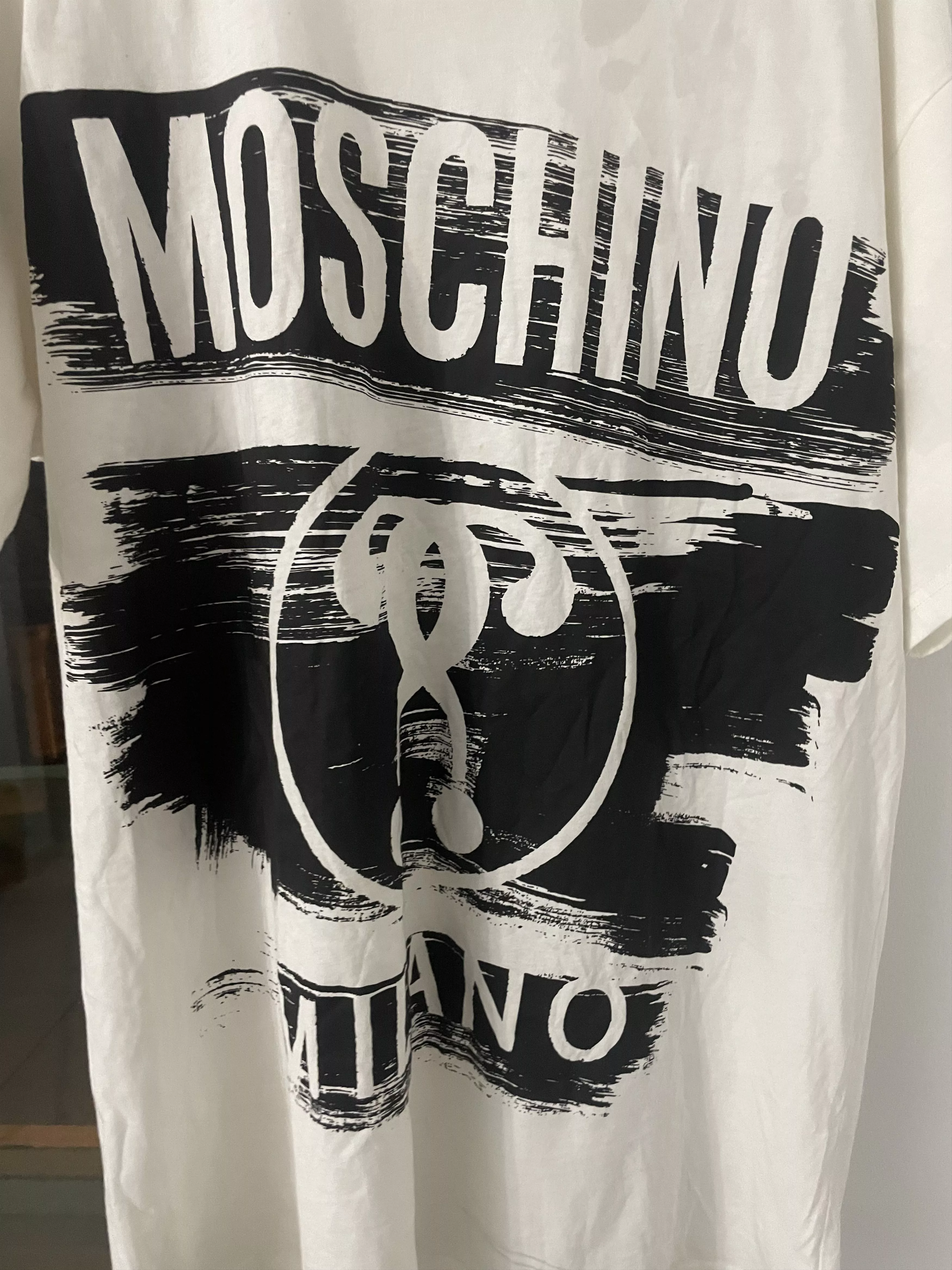 Moschino Short Sleeve T Shirts Moschino Tshirt White