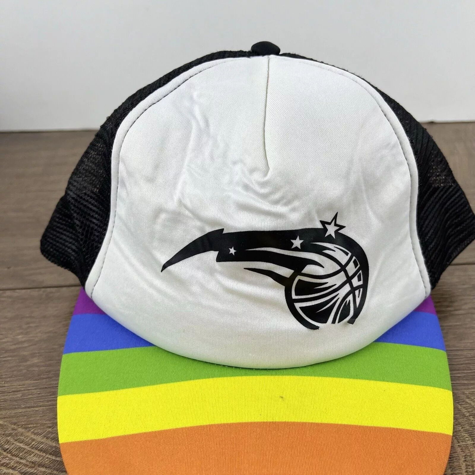 Other Hats Other Orlando Magic Snapback Hat Pride White Hat Adjustable White