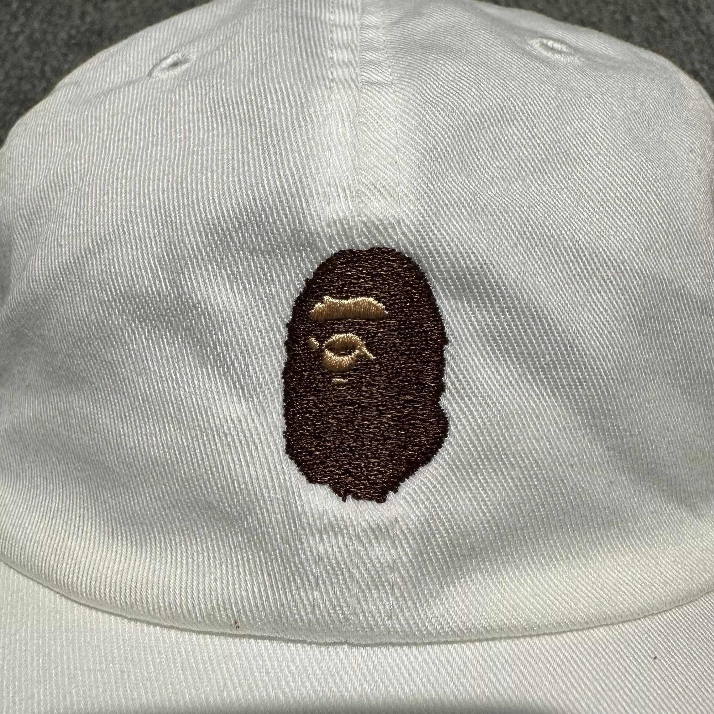 BAPE Hats White