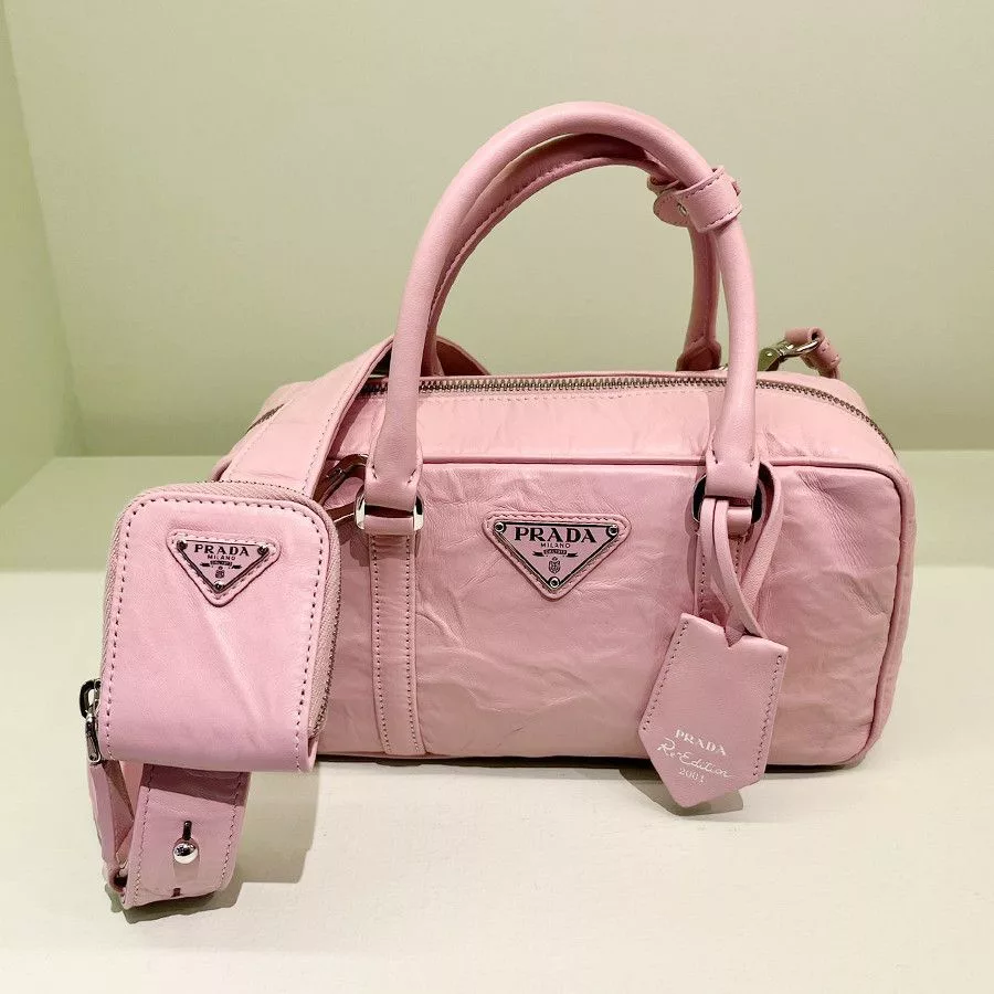 Prada Handle Bags Prada o1la1rc1a0724 Size: OS / Handle Bag in Pink