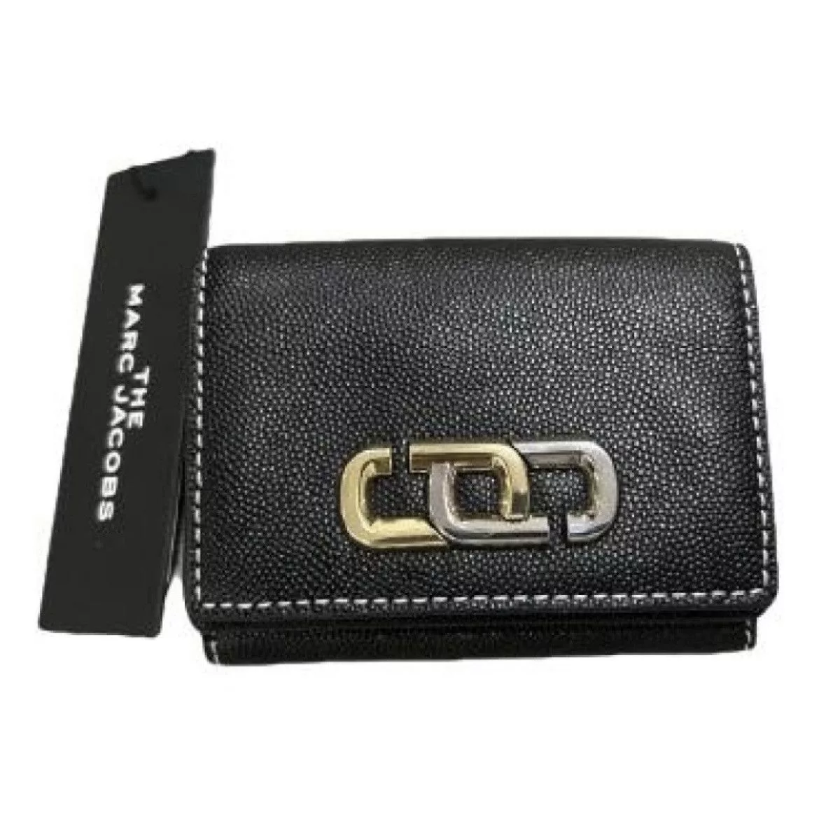 Marc Jacobs Wallets Marc Jacobs J Link Trifold Medium Wallet Black