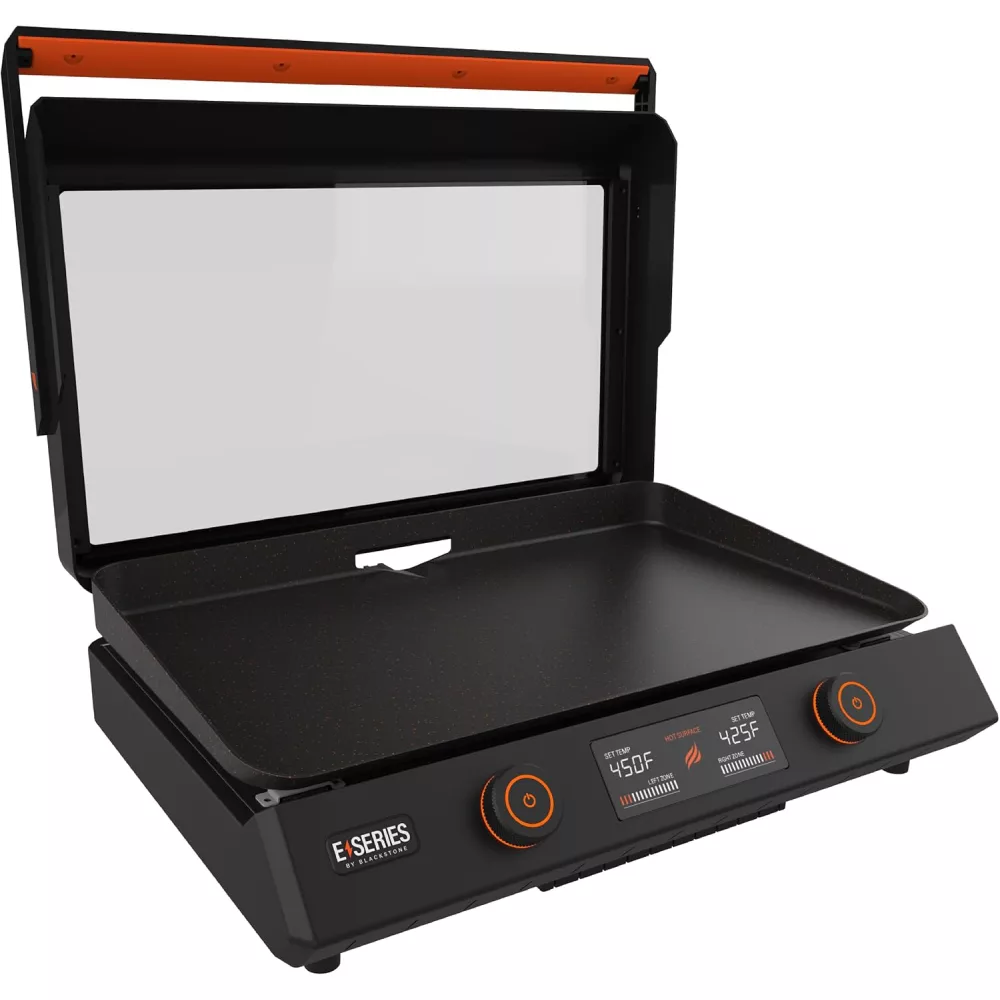 Blackstone 22-Inch Electric Griddle 1600W with EZ-Touch Control Dial, LCD Display