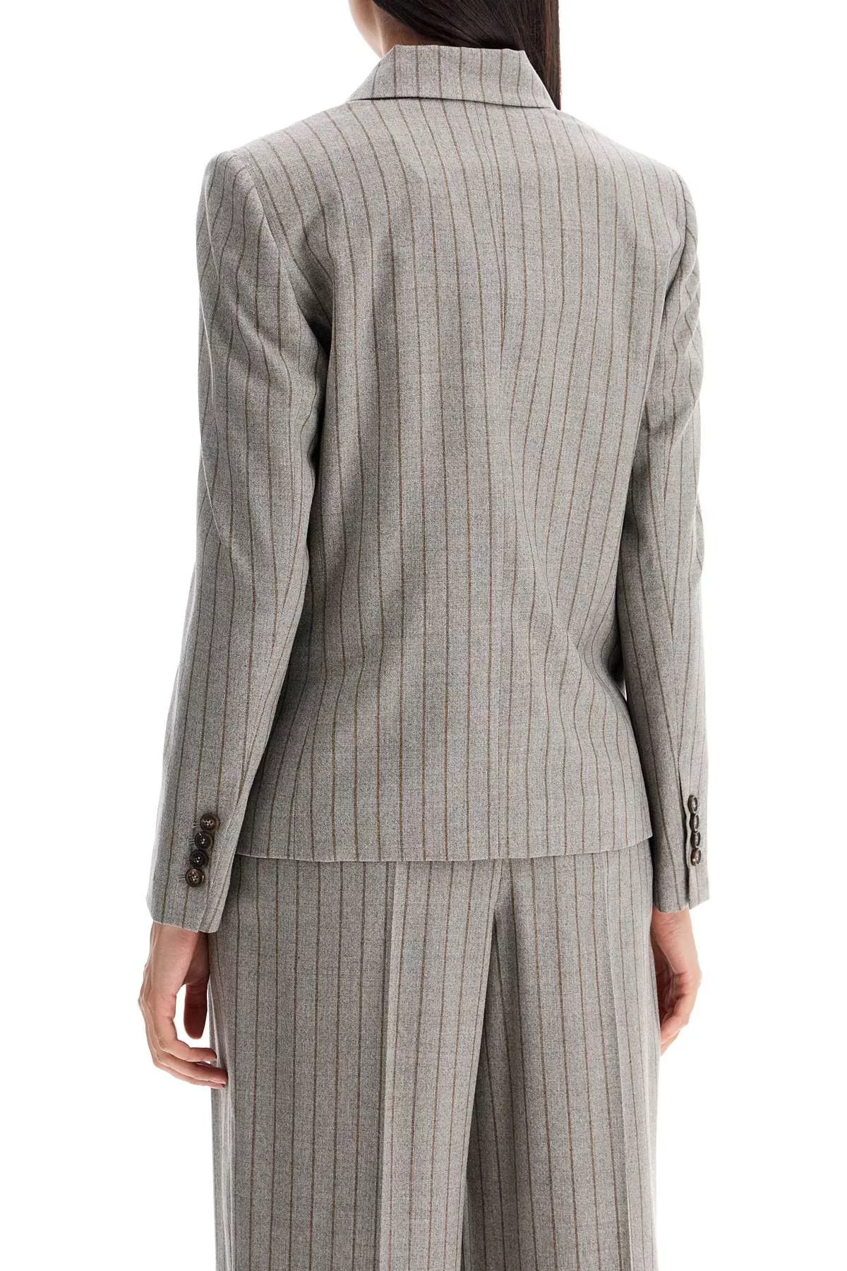 Brunello Cucinelli Jackets BRUNELLO CUCINELLI Double-Breasted Mouliné P Multi