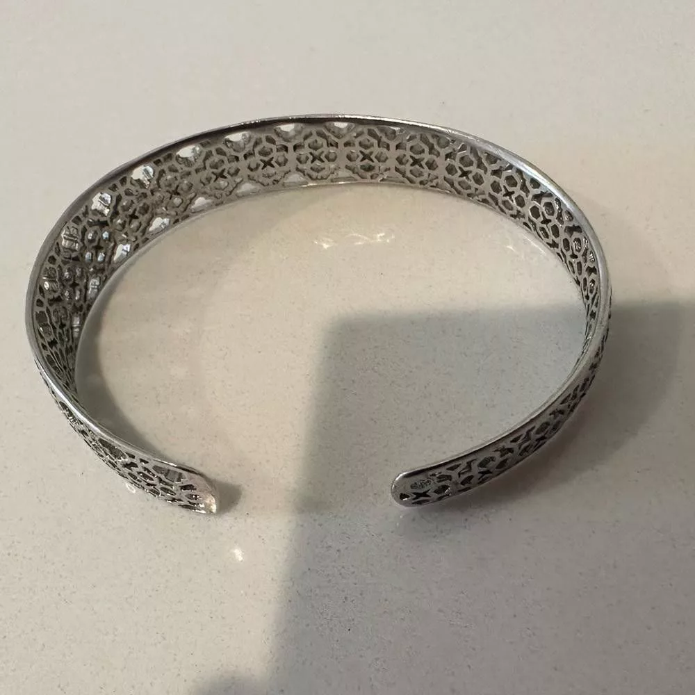 Kendra Scott Bracelets Kendra Scott Uma Silver Filigree Cuff Bracelet