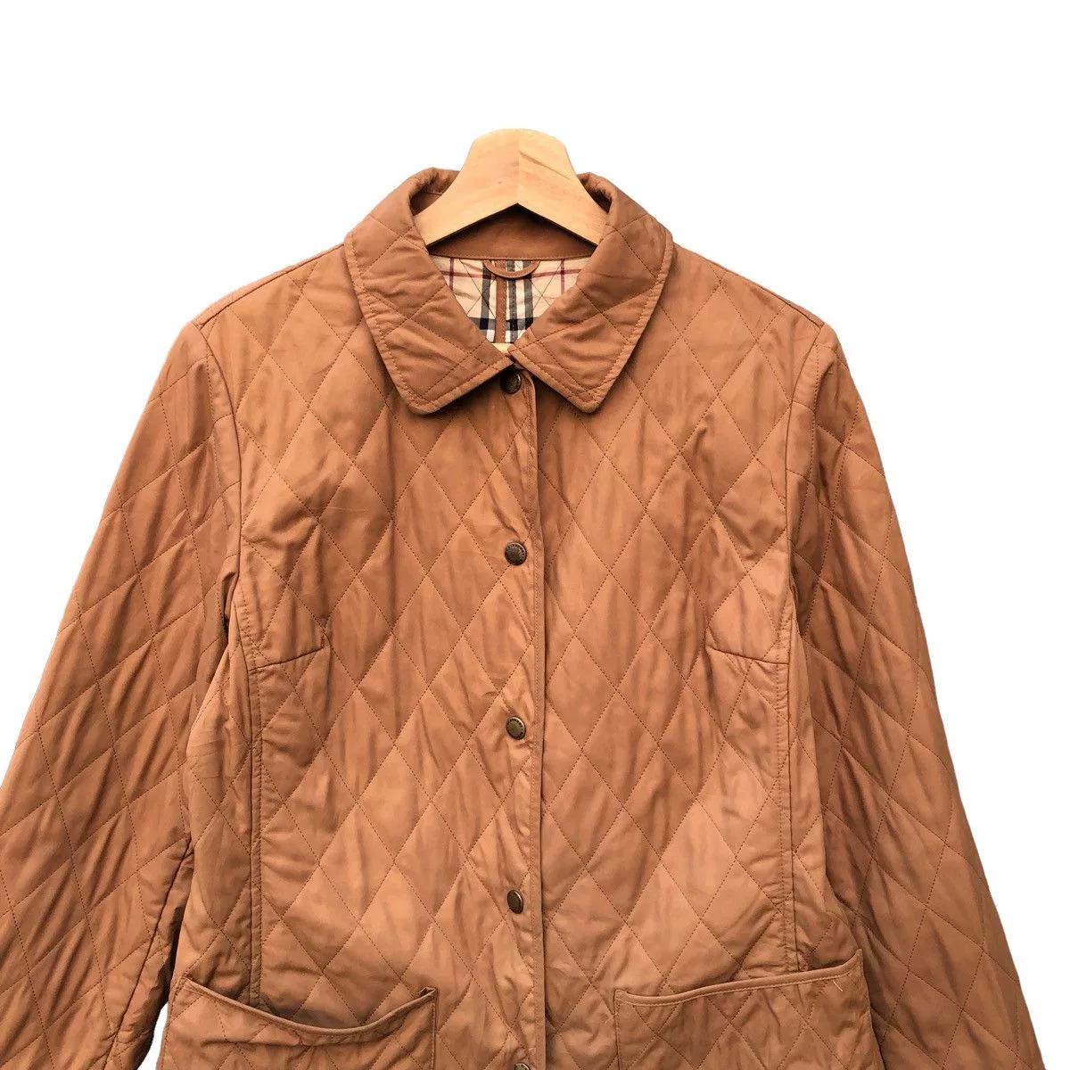 Burberry Jackets Burberry check coach jacket Brown Vintage
