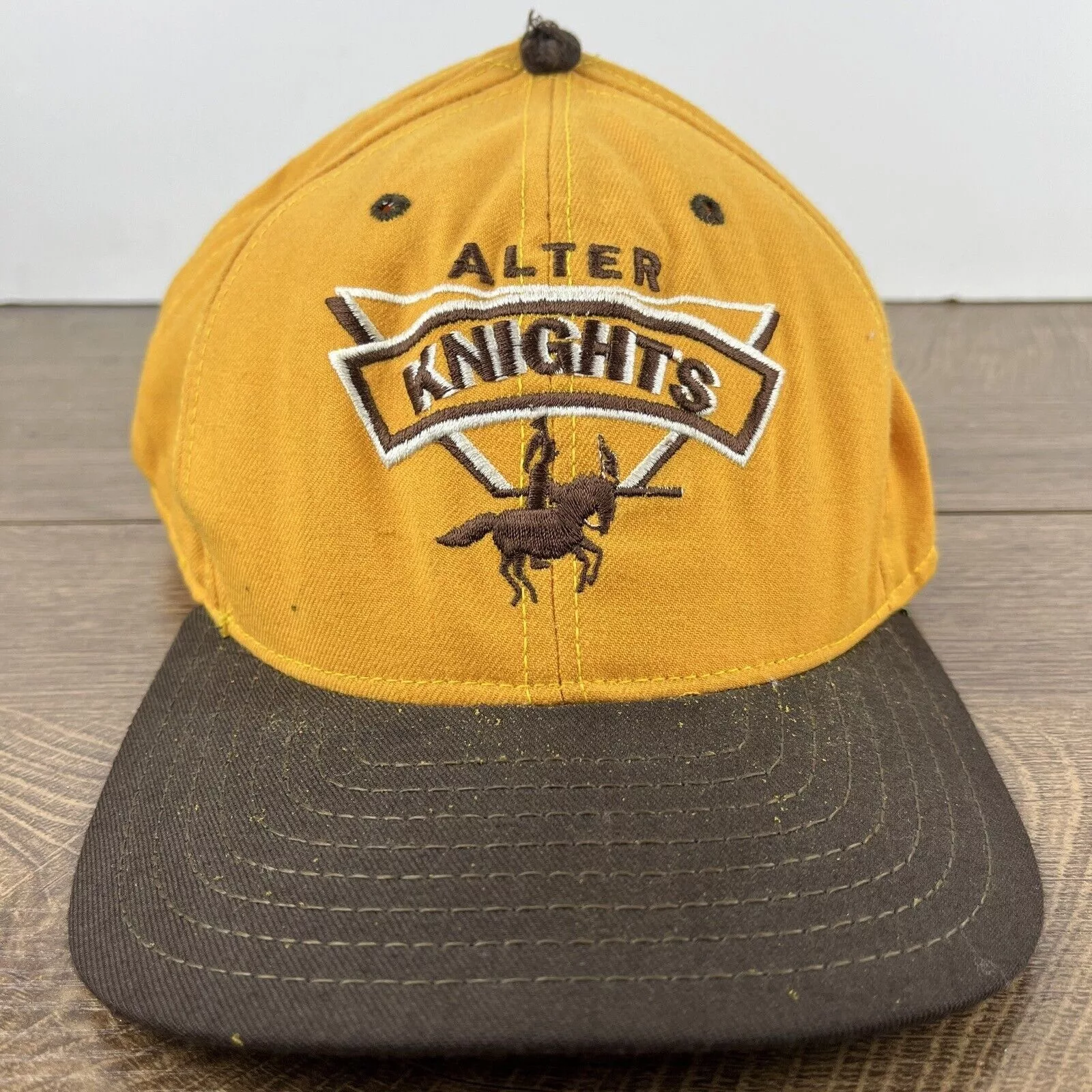 Other Hats Other Alter Knights Hat Alter High School Yellow Hat Adjustable Ad