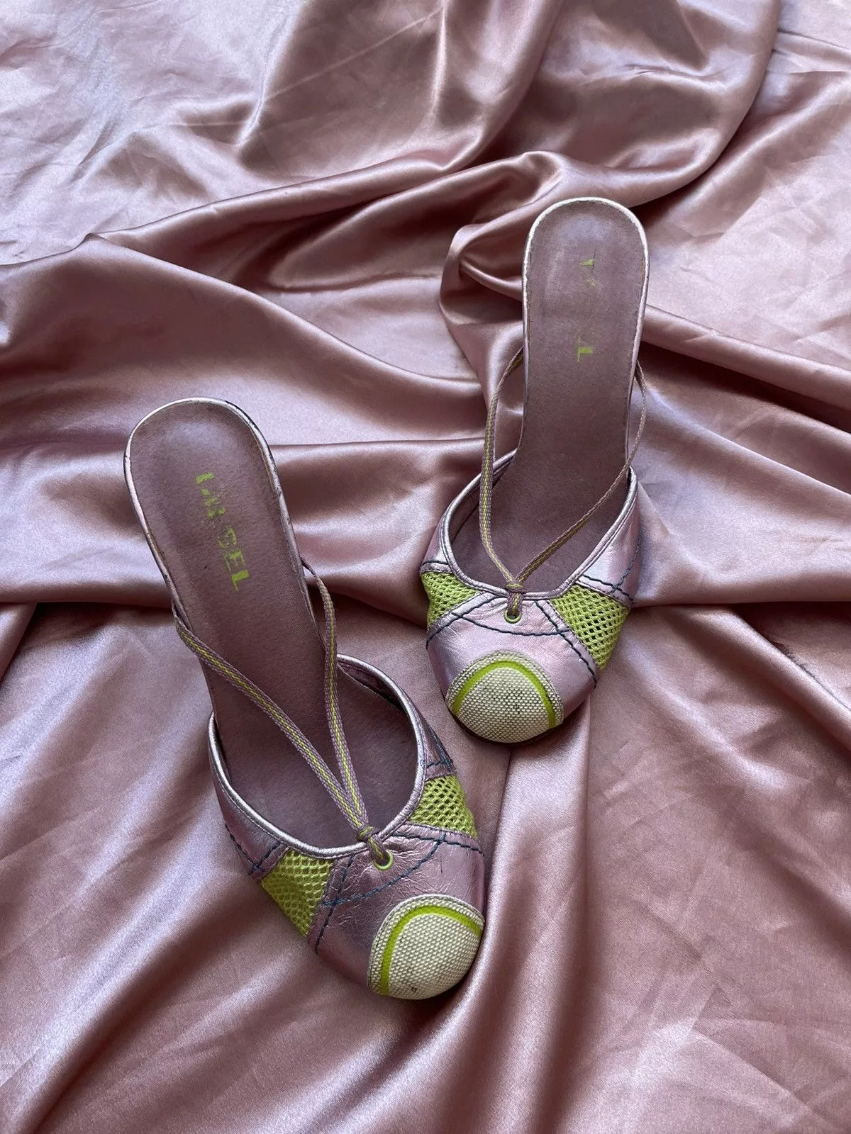 Y2k Diesel mules Pink