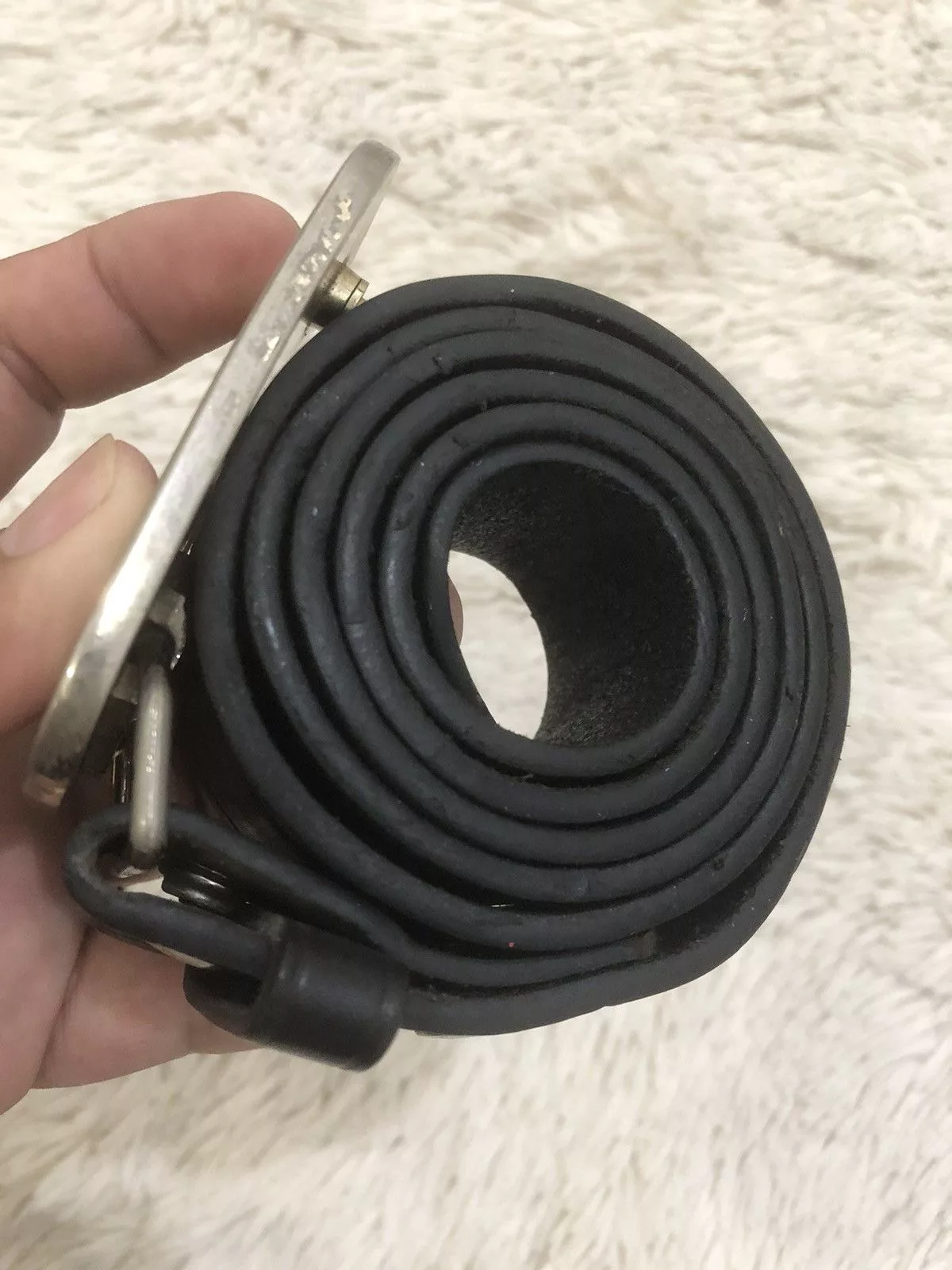 Dsquared2 Belts Dsquared2 Leather Belt Black