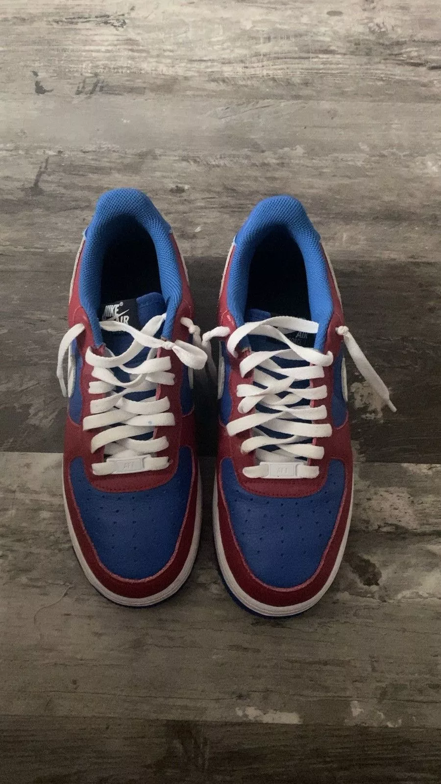 Nike Low Top Sneakers Nike Custom Af1 Red