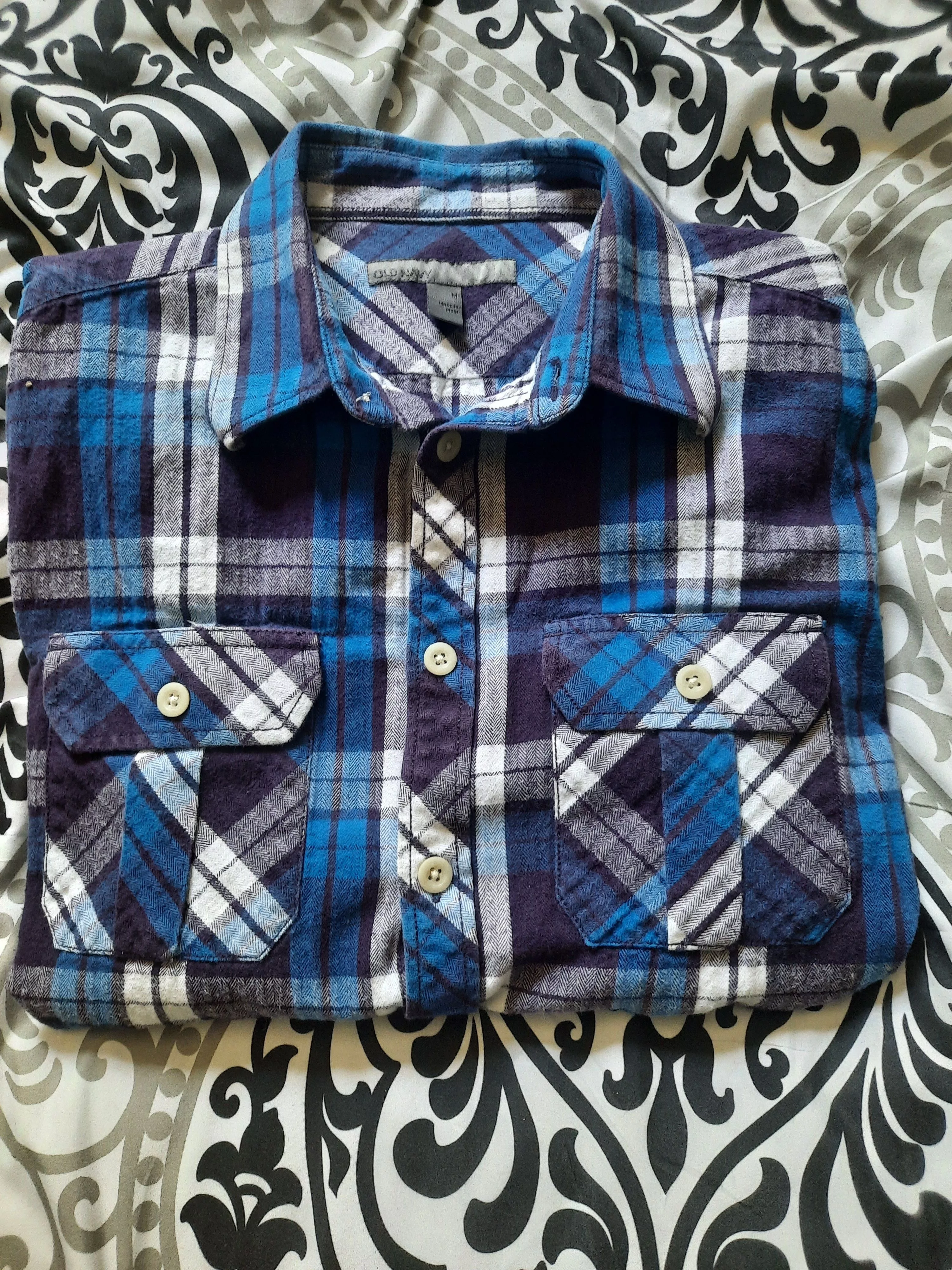 Old Navy Light Jackets Old navy flannel shirt Blue