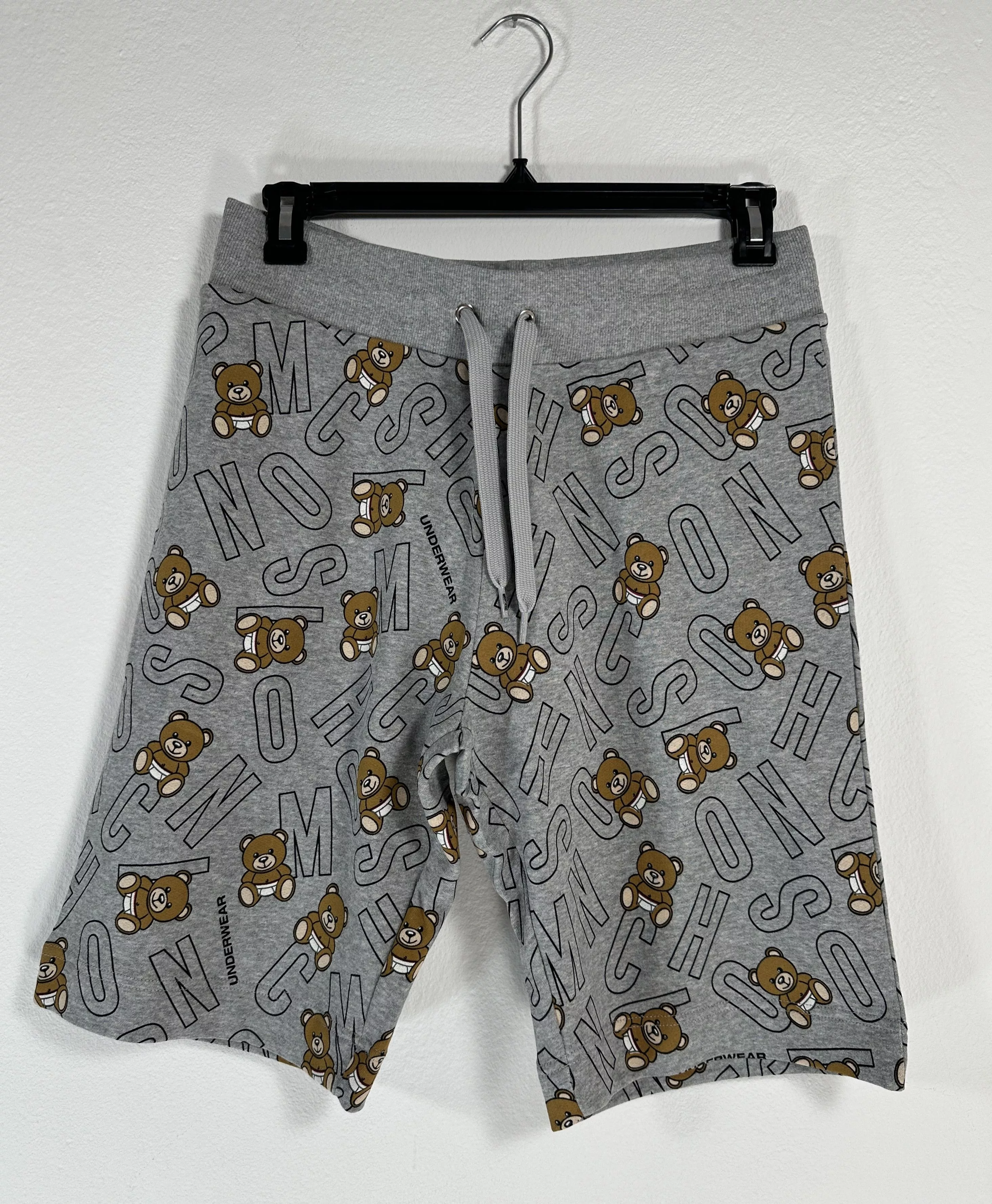 Moschino Shorts Grey Bear Multi
