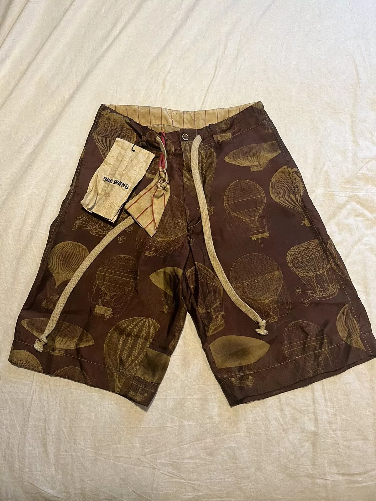 Uma Wang Shorts Uma Wang pallor pants. Brown