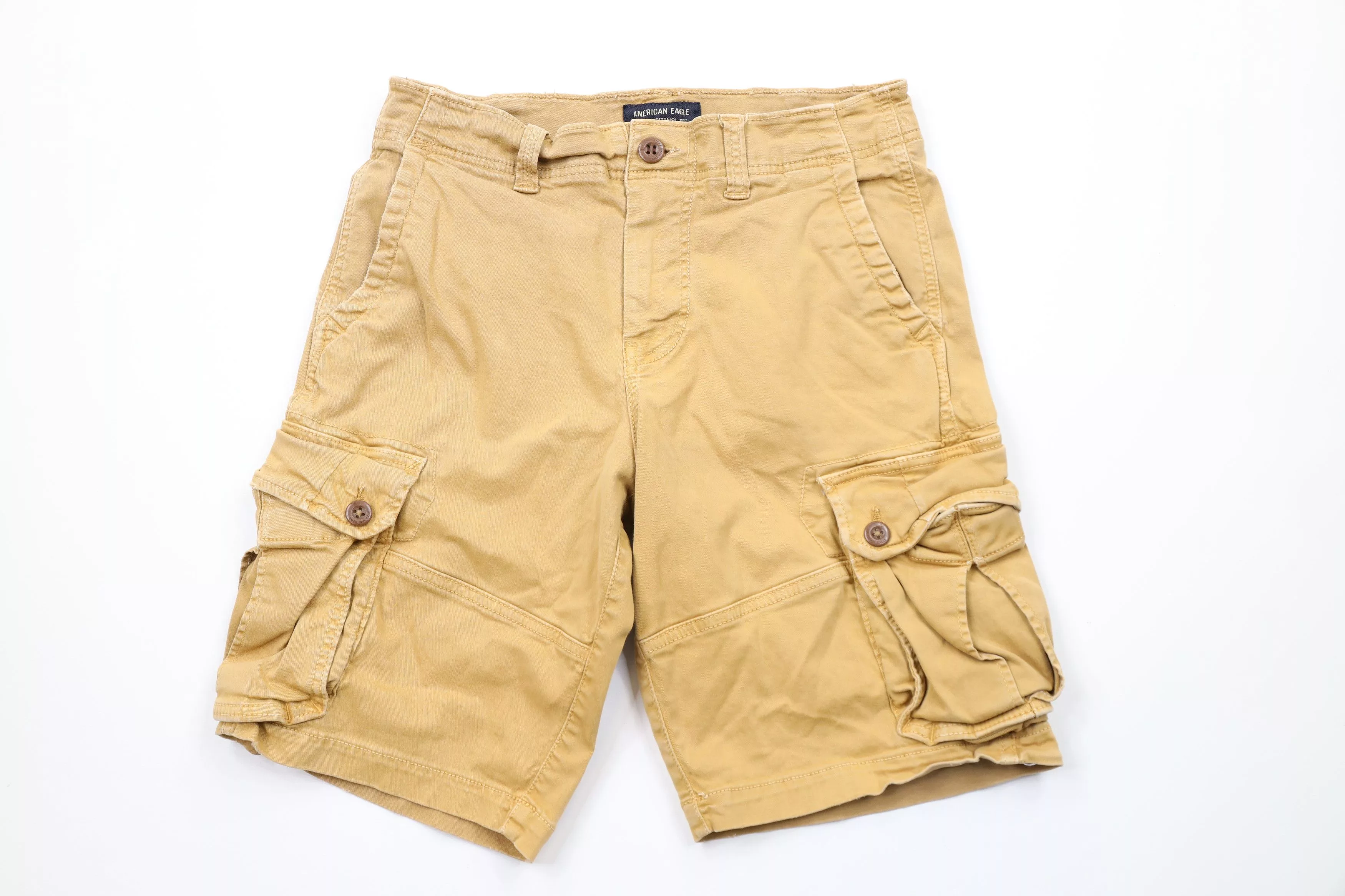 American Eagle Outfitters Shorts American Eagle Outfitters × Vintage American Eagle Outfitters Flex Heavyweight Cargo Shorts Brown