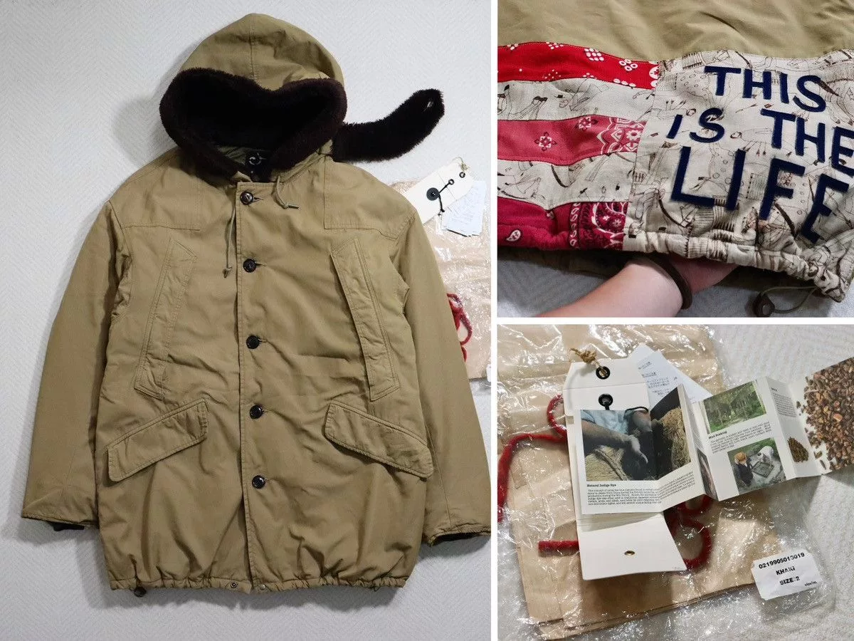 Visvim Heavy Coats Visvim 19aw ICT Wright Field Parka Brown