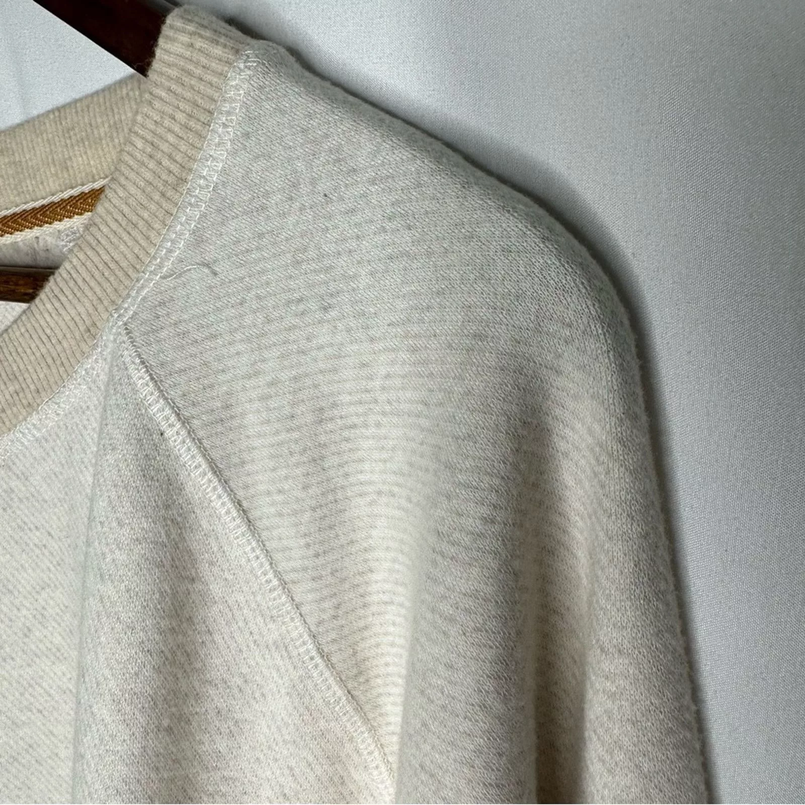 Faherty Blouses FAHERTY Legend Sweater Crew Off White NWT in XL