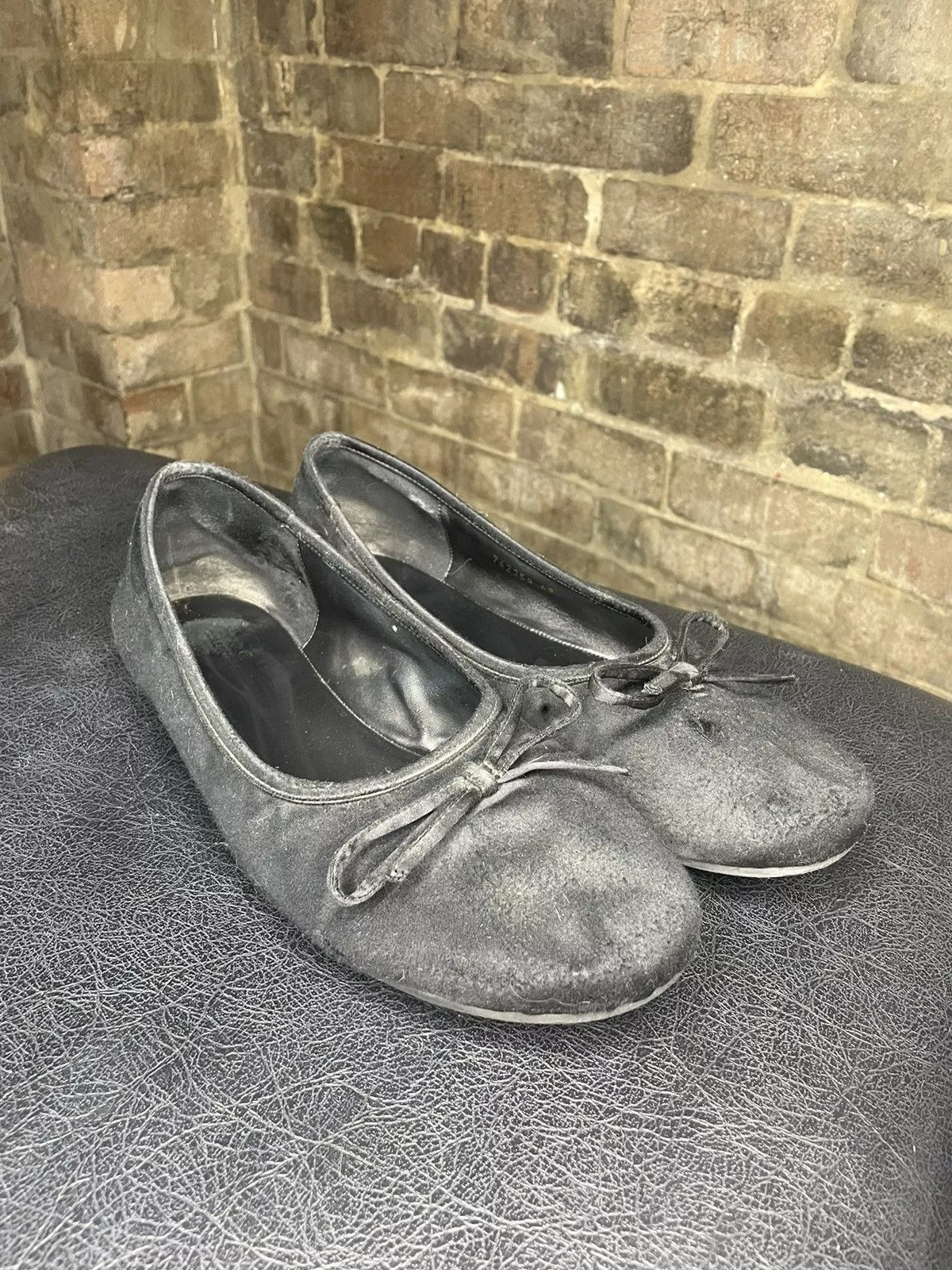 Balenciaga Low Top Sneakers Balenciaga Leopold Ballerina Black