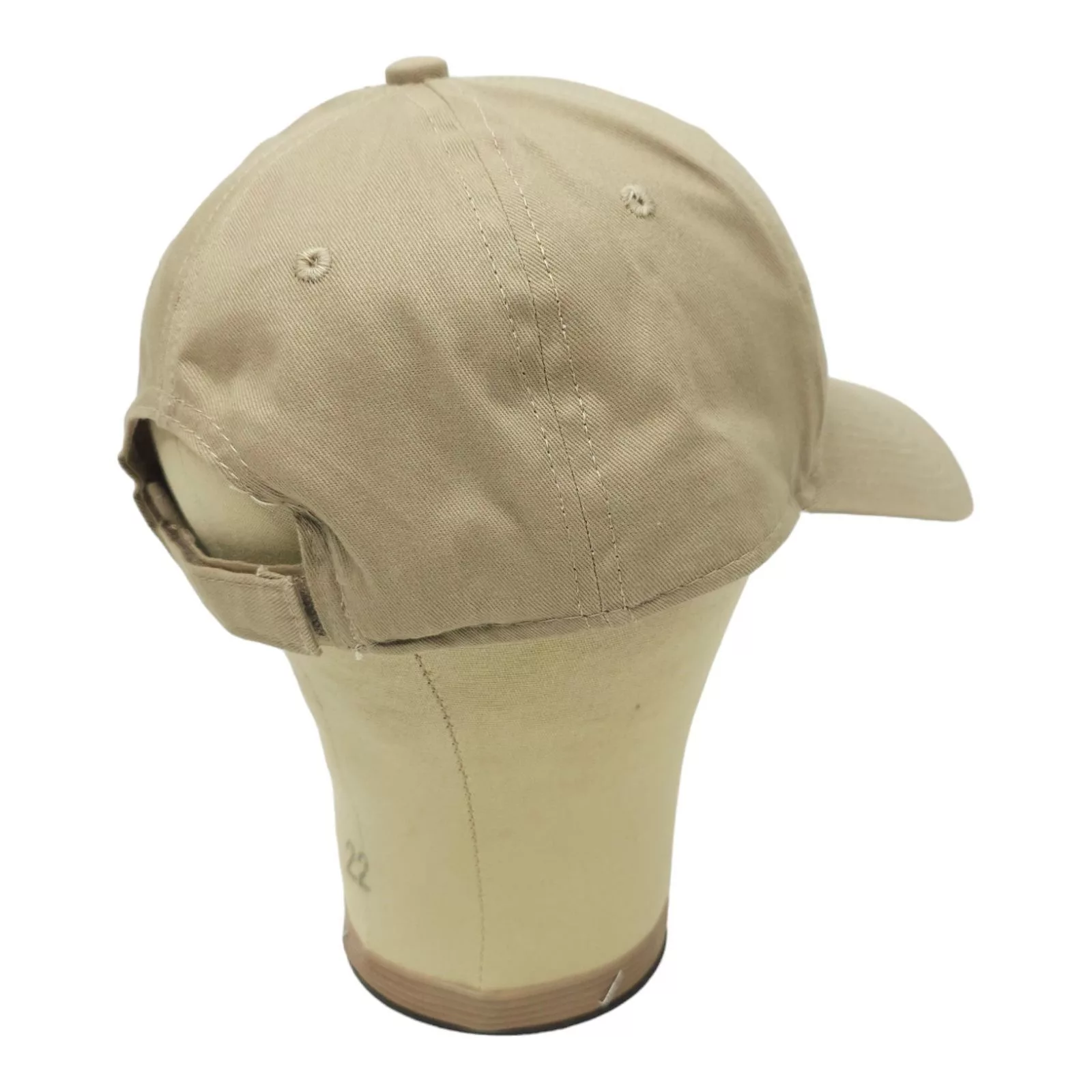 Other Hats Other McCarty King Construction Embroidered Logo Strapback Cap Beige
