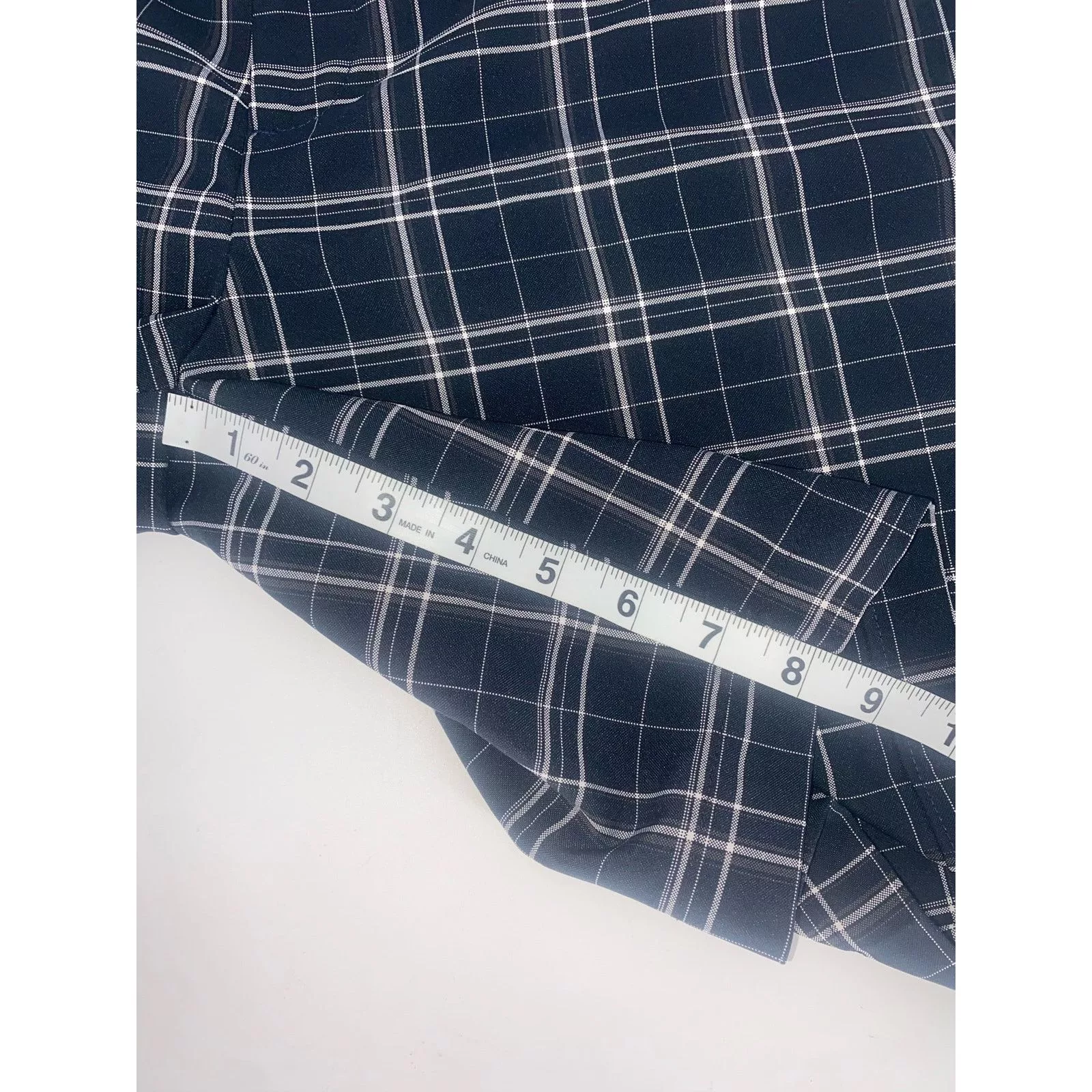 Izod Shorts IZOD Mens plaid Golf Shorts. Blue