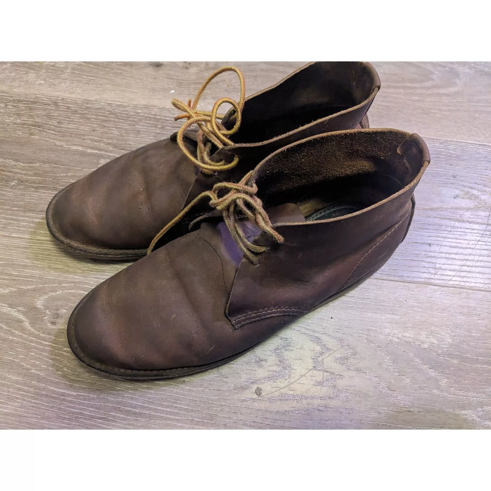 Red Wing Boots Red Wing Leather Chukka Boots Brown