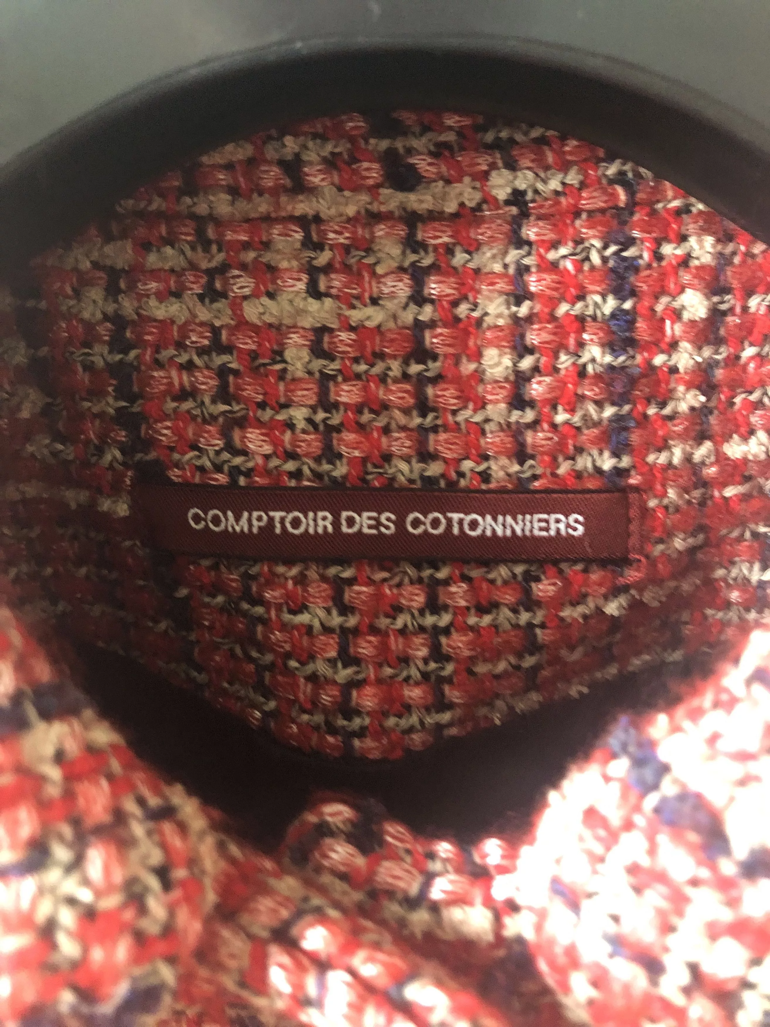 Vintage Button Ups Vintage Button up/jacket/blazer - M - Comptoir des cotonniers Multi
