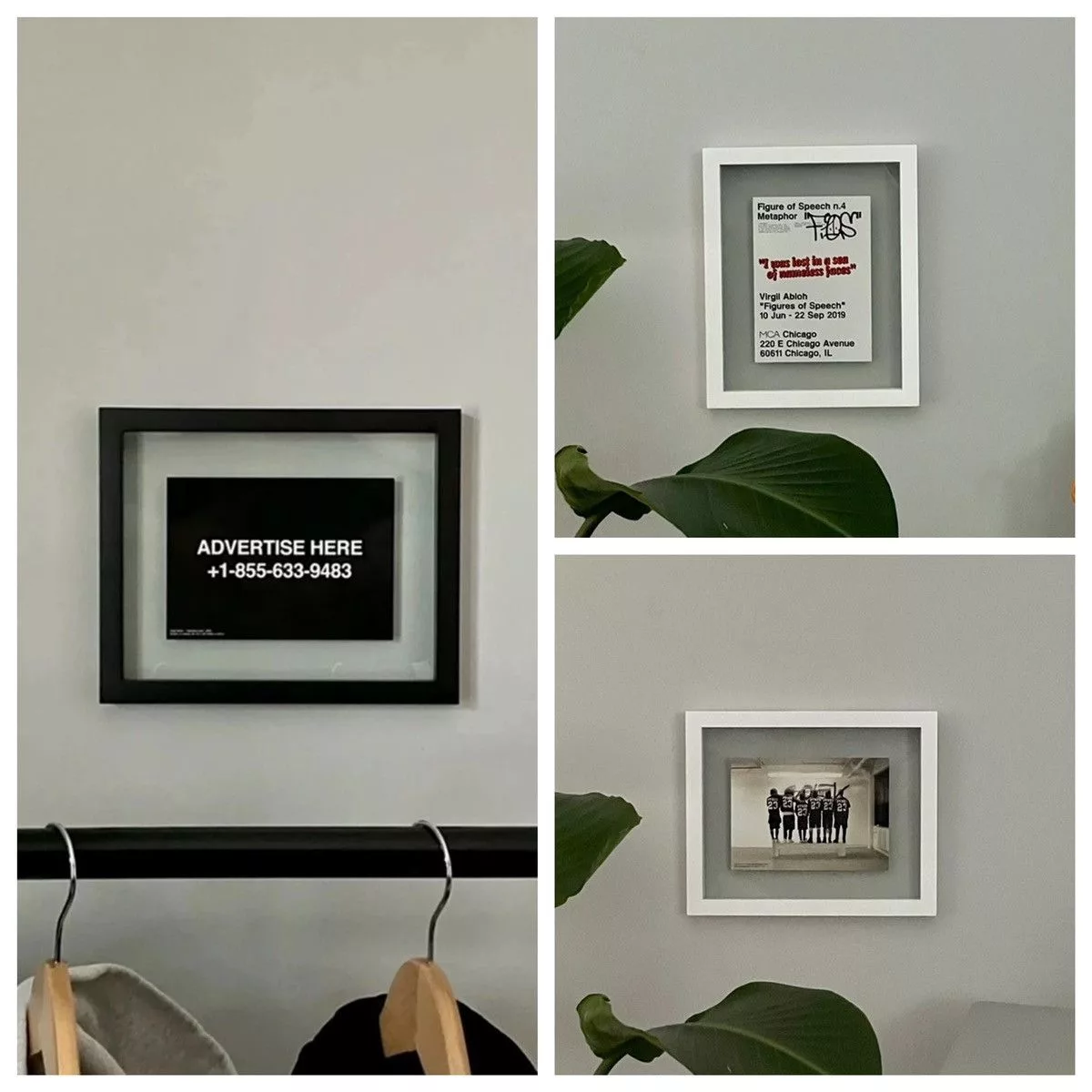 Virgil Abloh Miscellaneous Set of 3 - Virgil Abloh FOS Posters Multi