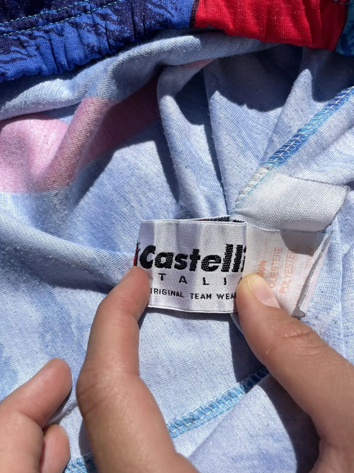 Vintage Jerseys Vintage Castelli Jersey Blue