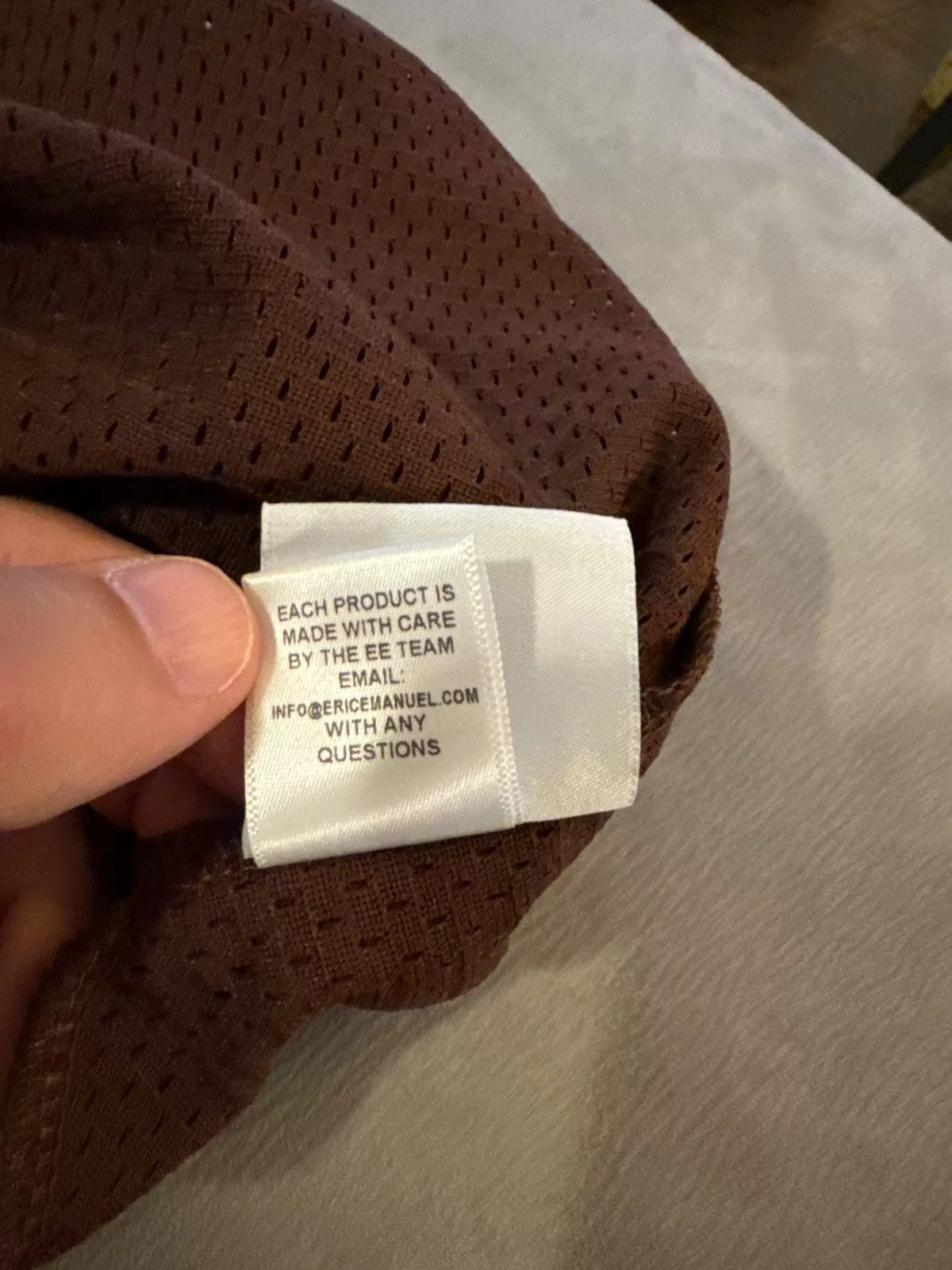 Eric Emanuel Shorts Eric Emanuel Basic Short Brown/Black size XL