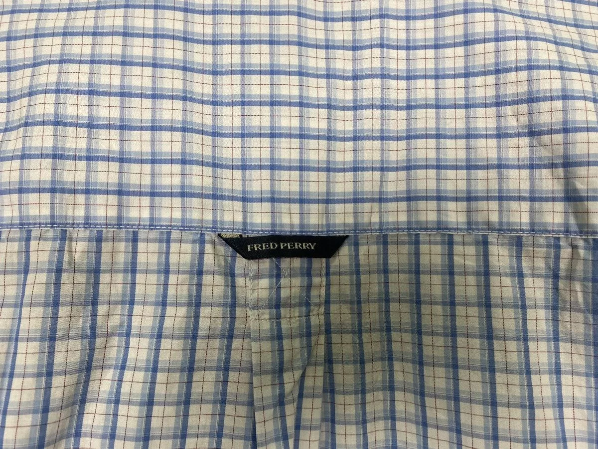 Fred Perry Shirts Button Ups Fred Perry × Vintage Men’s Fred Perry Sleeveless Shirt Streetwear Size Small Multi