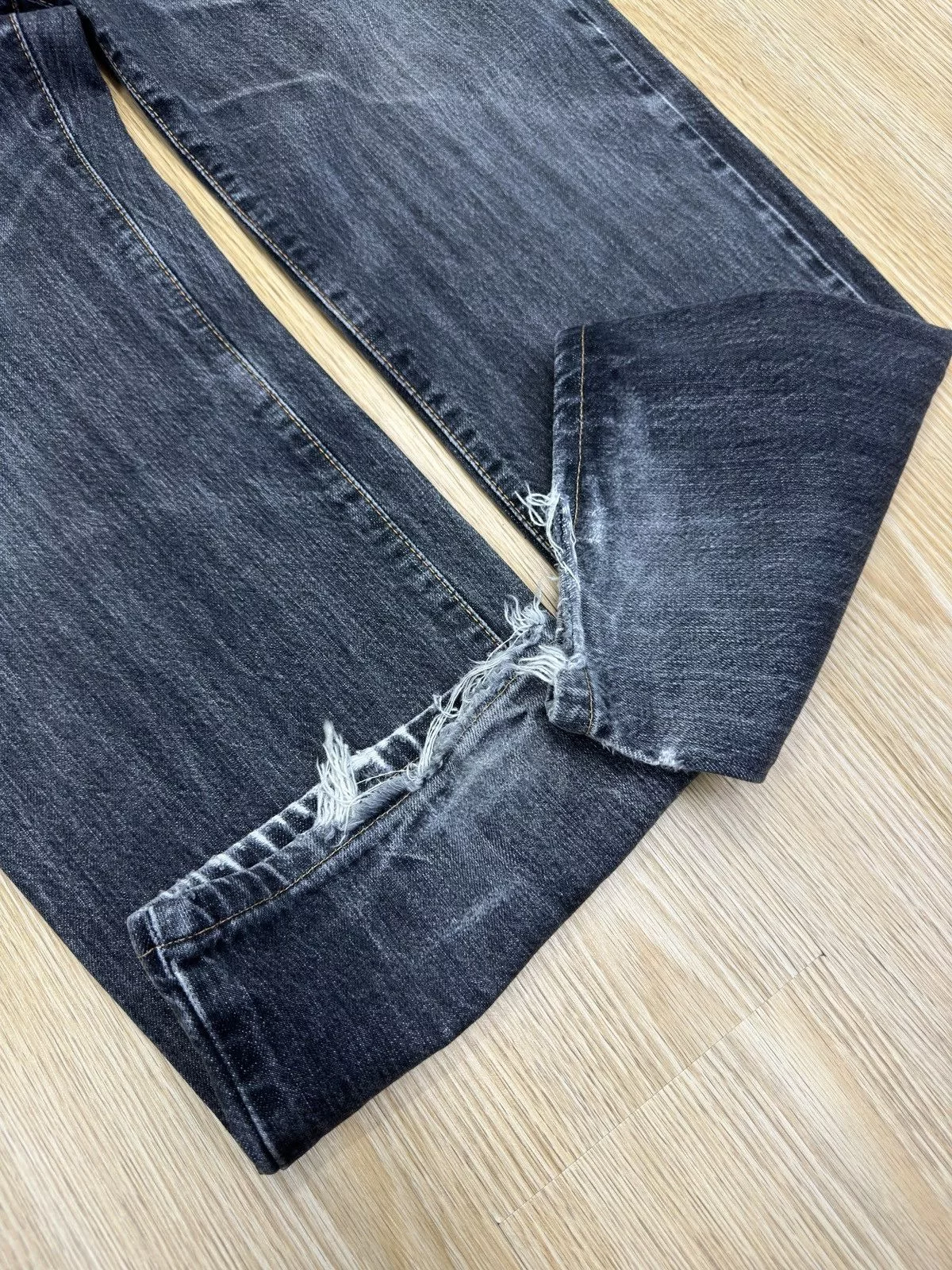 Edwin Denim Edwin × Japanese Brand × Vintage Vintage EDWIN 403 INTERNATIONAL BASIC DENIM Size 36 J651 Gray