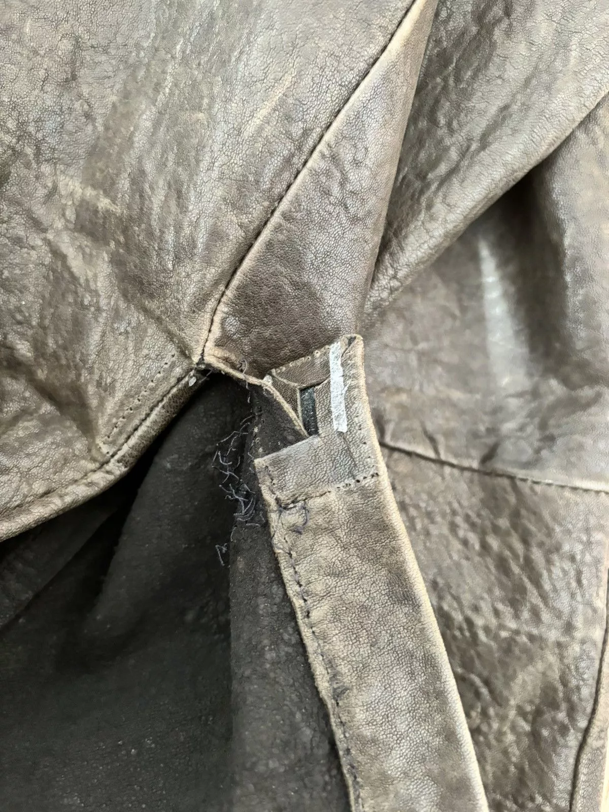 Haider Ackermann Leather Jackets Haider Ackermann Leather Jacket Brown