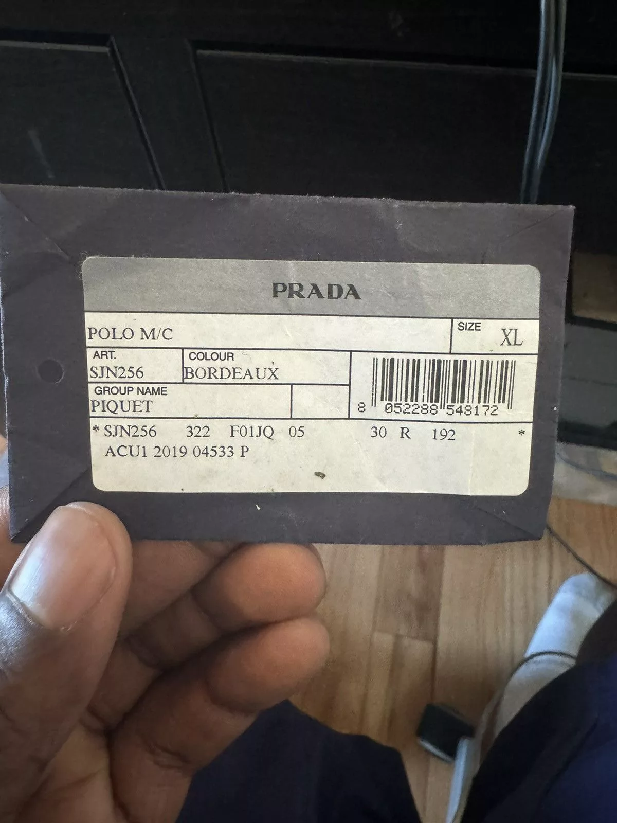 Prada Shirts Button Ups Prada logo shortsleeve Red