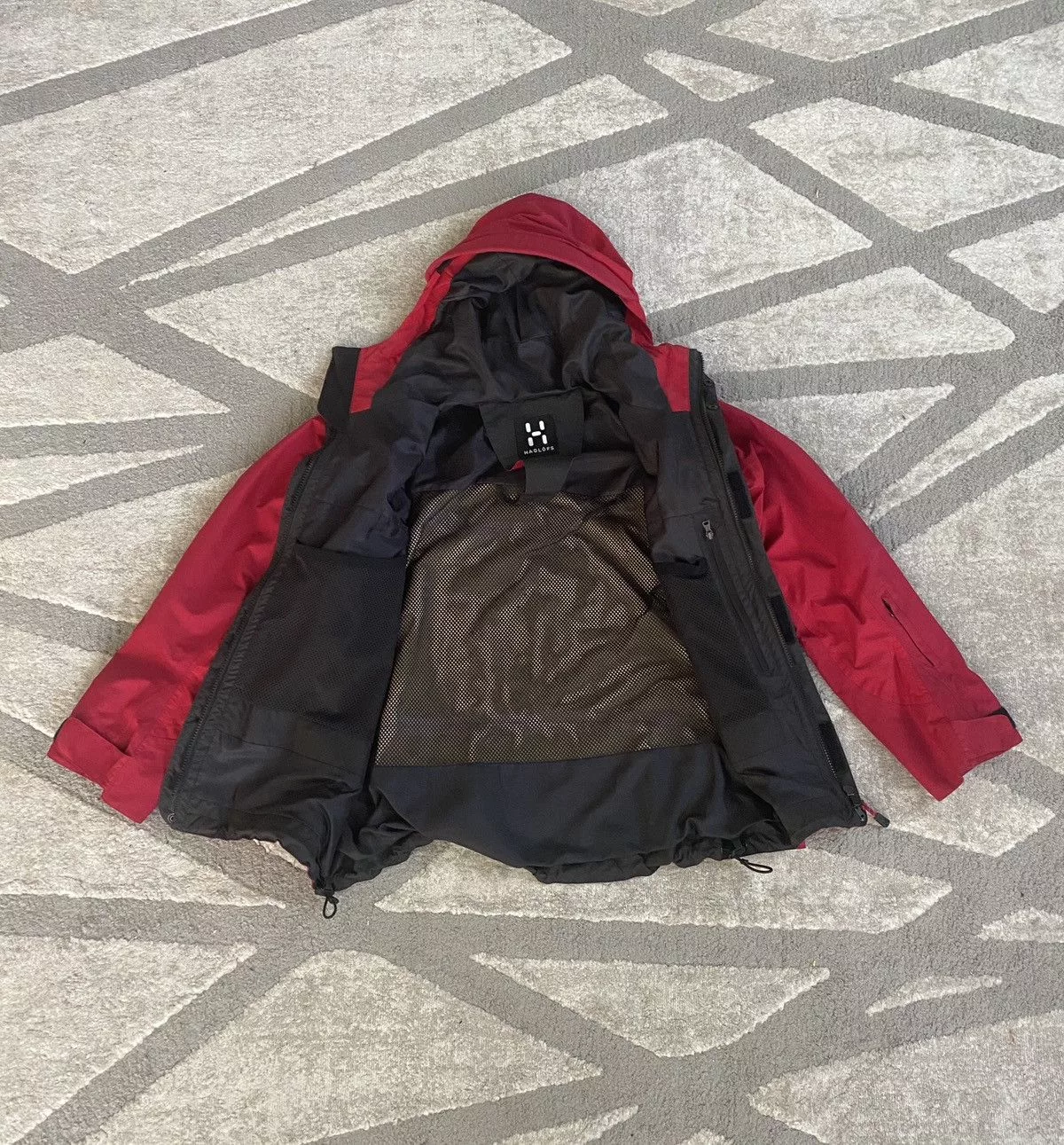 Haglofs Light Jackets Haglofs gore tex jacket Red