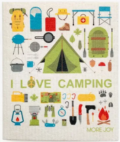 Camping Swedish Dishcloth