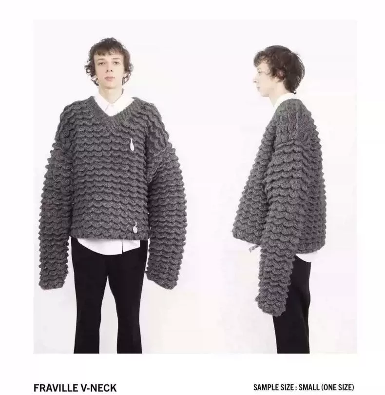 Namacheko Sweaters Knitwear Namacheko 23FW sweater Blue