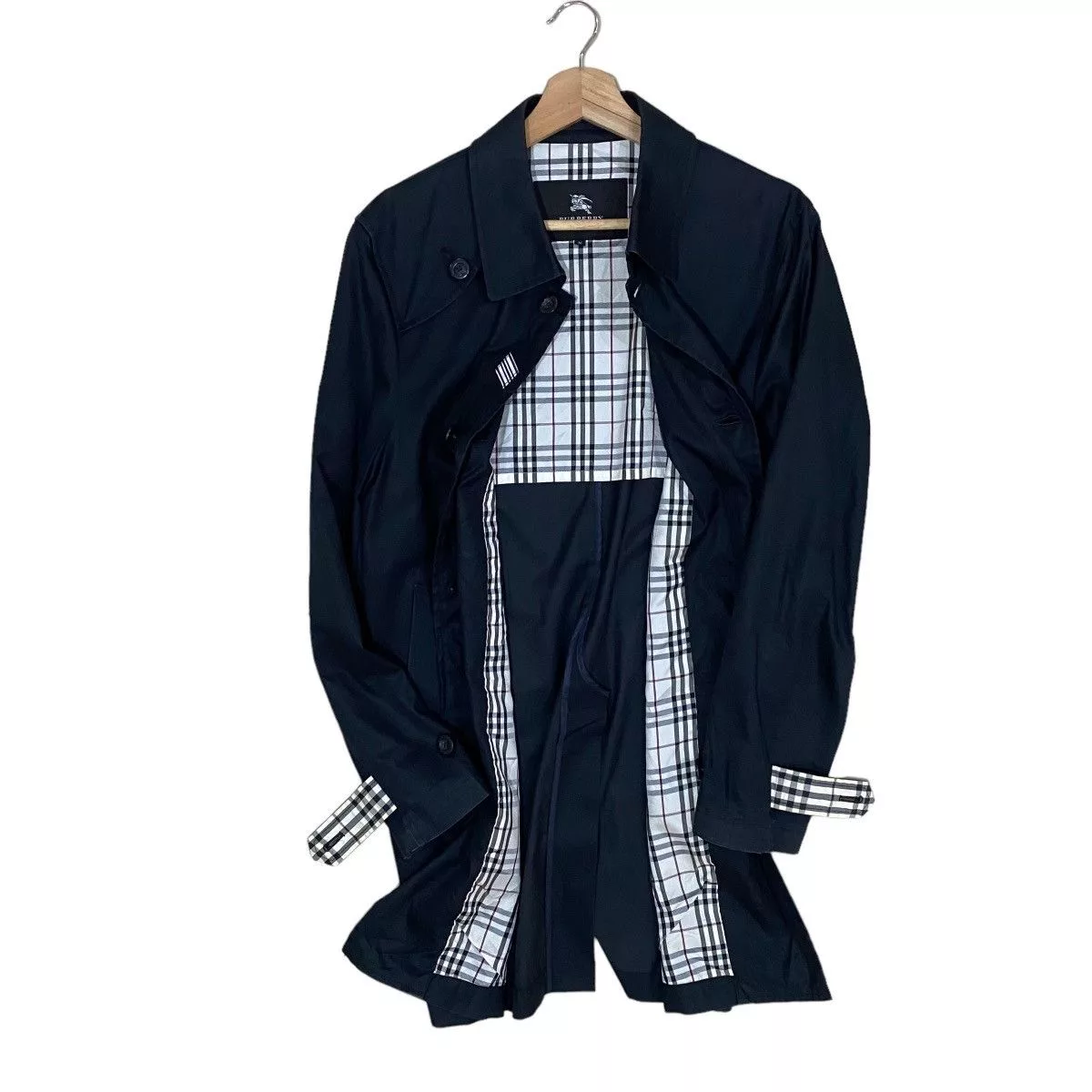 Burberry Parkas 🔥BURBERRY BLACK LABEL NOVACHECK OVERCOAT JACKET