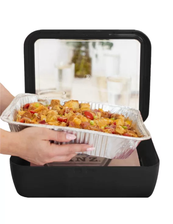 Pan Frame w/ Lid & Hot or Cold Gel Pack - Charcoal