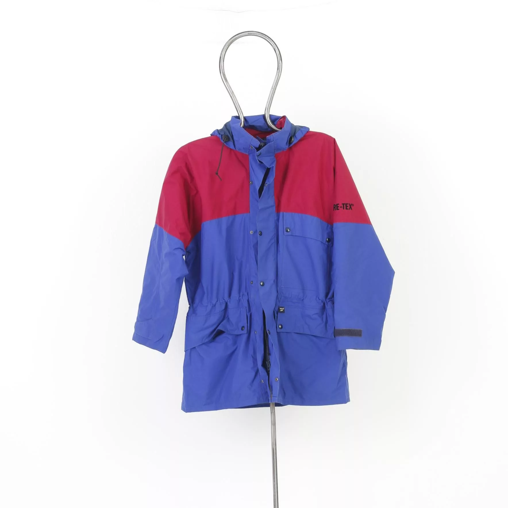 Goretex Parkas Goretex × Vintage Gore Men L Jacket Gore Tex Navy Full Zipper Hood 2397 Blue