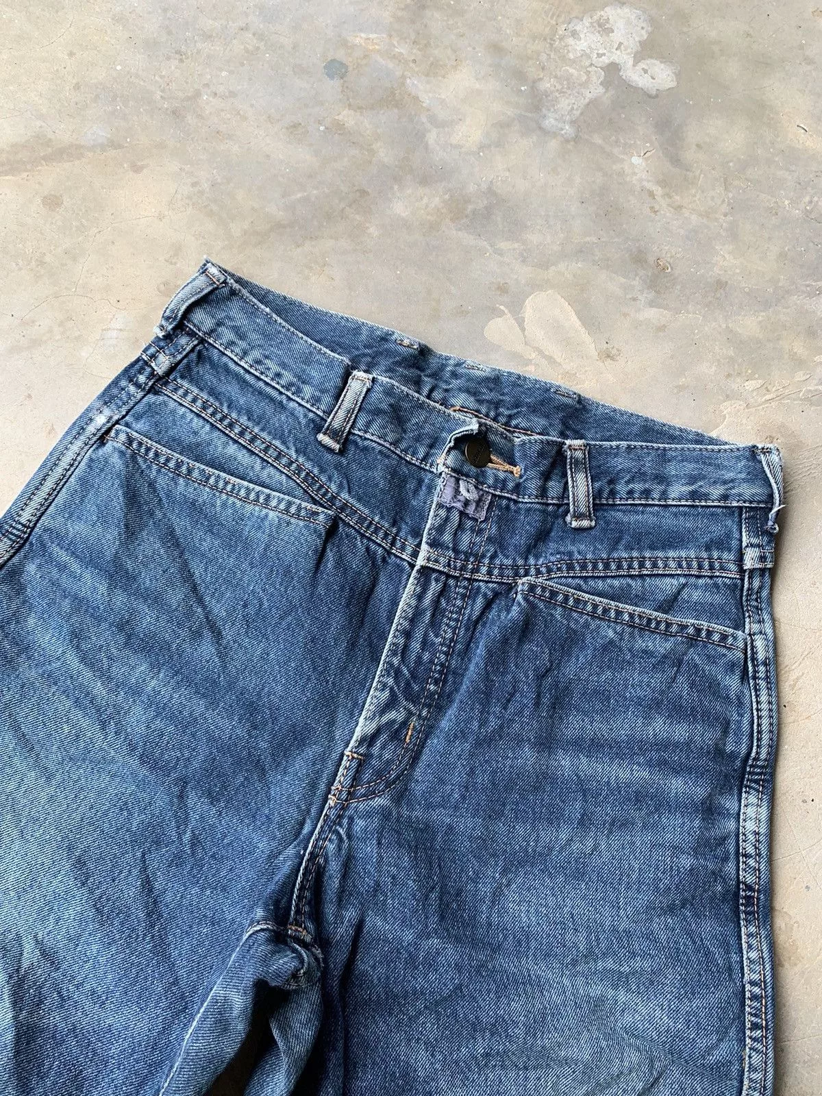 Edwin Denim Edwin × Vintage VINTAGE EDWIN DISTRESSED DENIM Blue