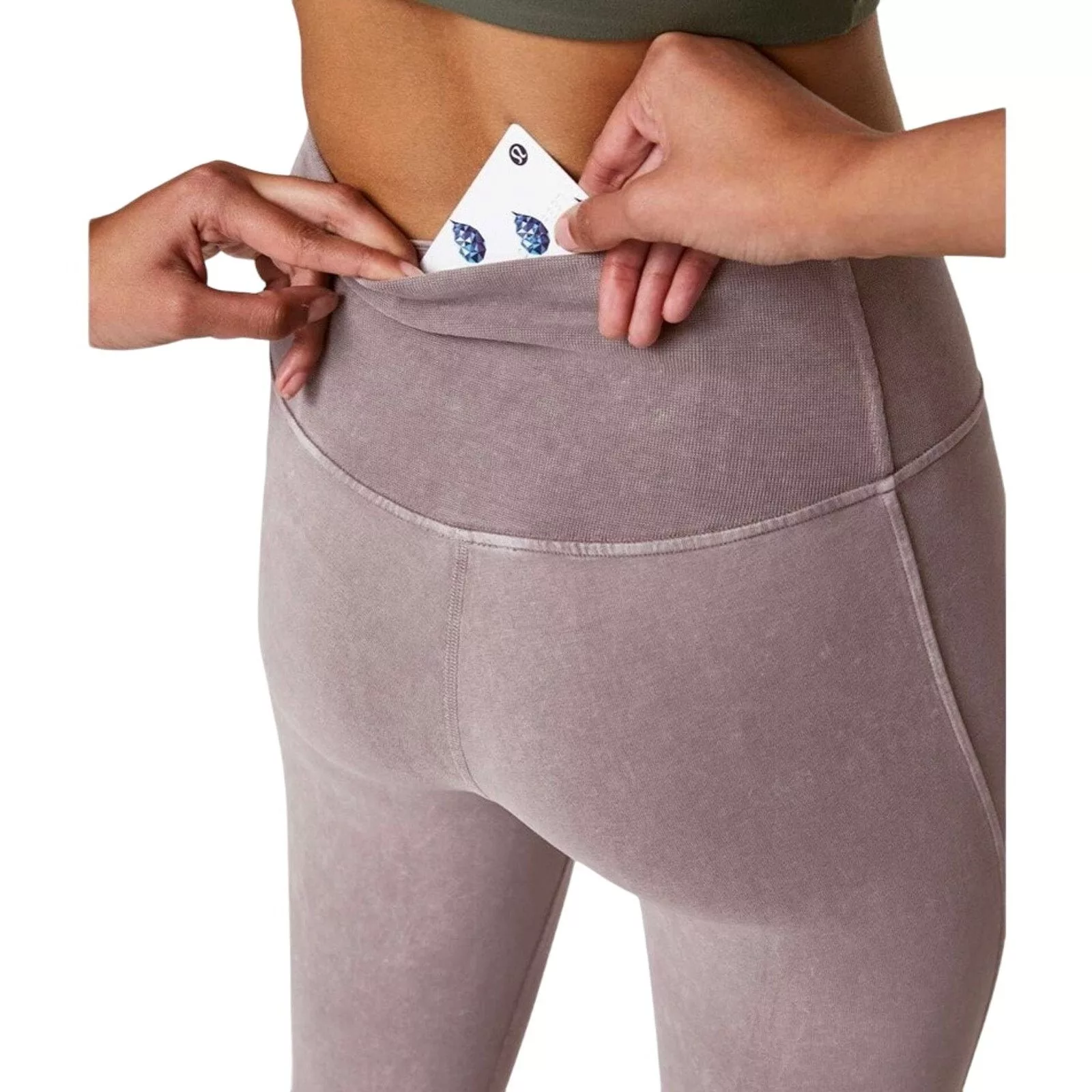Lululemon Leggings Lululemon Inner Glow Tight Gray