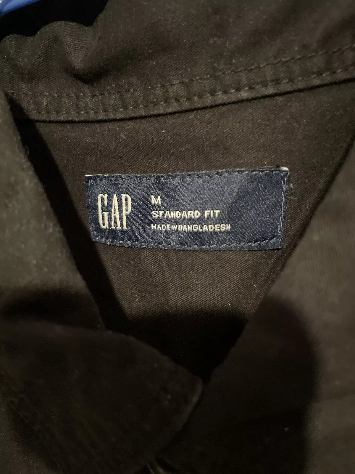 Gap Shirts Button Ups Gap Button Up Black