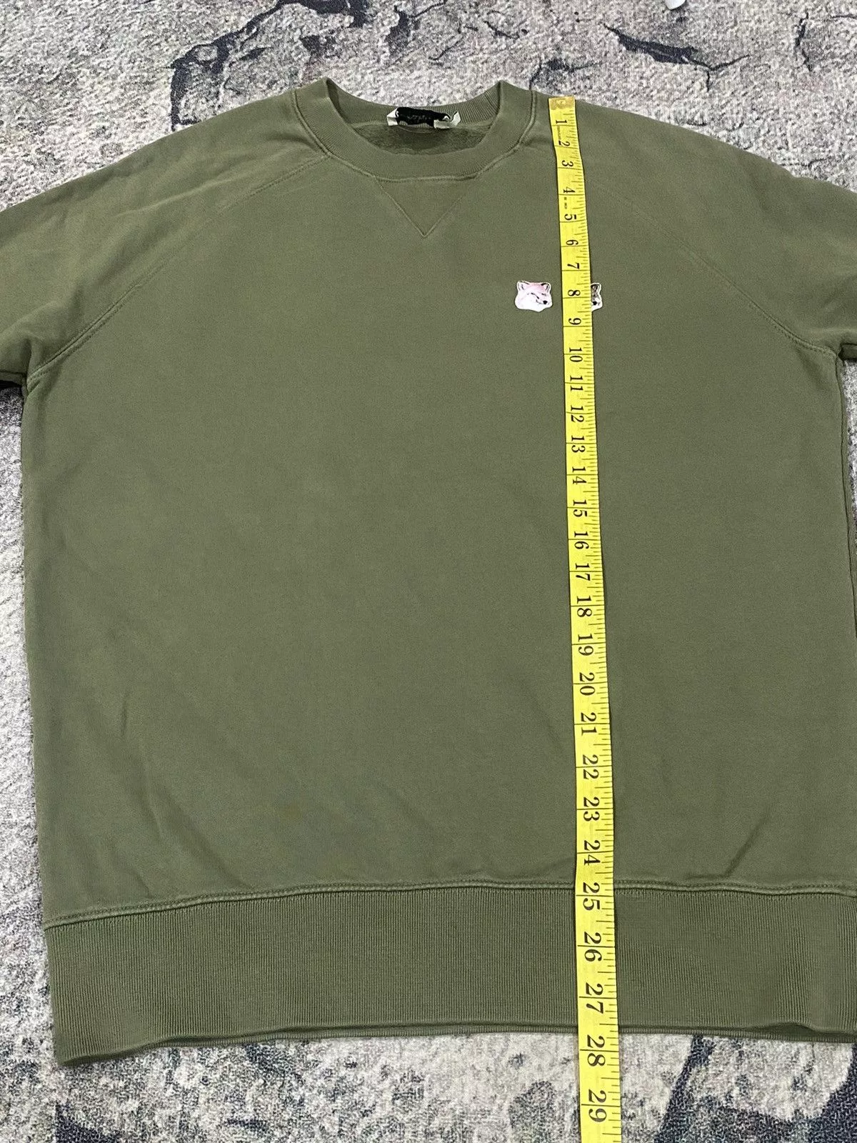 Maison Kitsune Sweatshirts Hoodies MAISON KITSUNE PARIS SWEATSHIRT NICE DESIGN Green