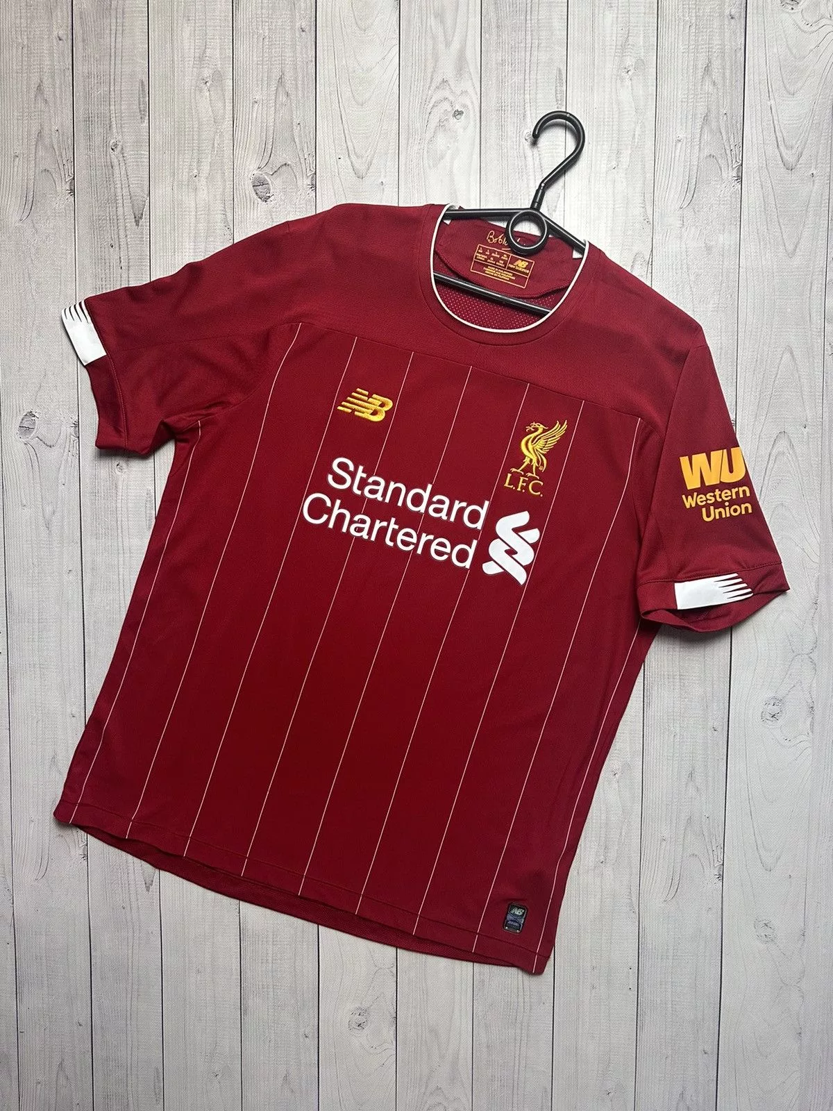 New Balance Jerseys Liverpool new balance soccer jersey size L Red