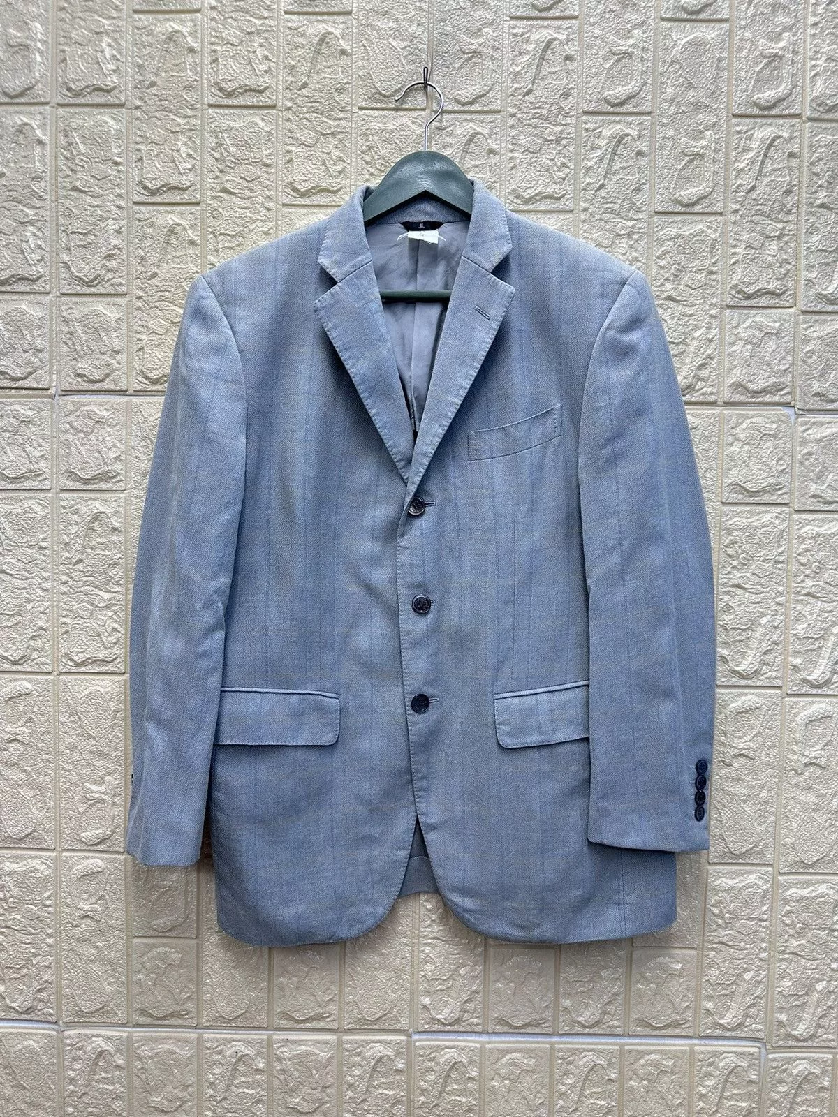 Designer Blazers Designer × Lanvin Lanvin Collection Blazer Jacket MJ95 Blue
