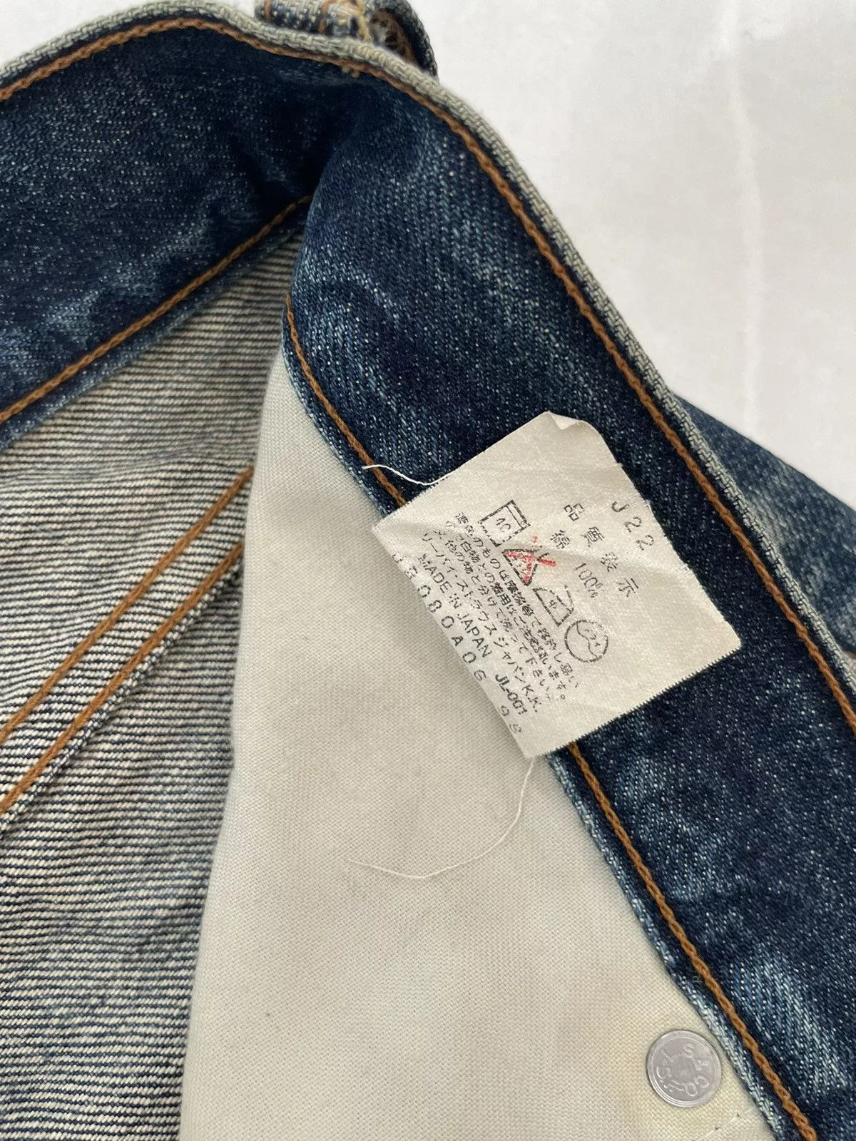 Levi's Denim Levi's × Vintage VINTAGE 90s LEVIS THRASHED & DISTRESSED JEANS Blue Streetwear