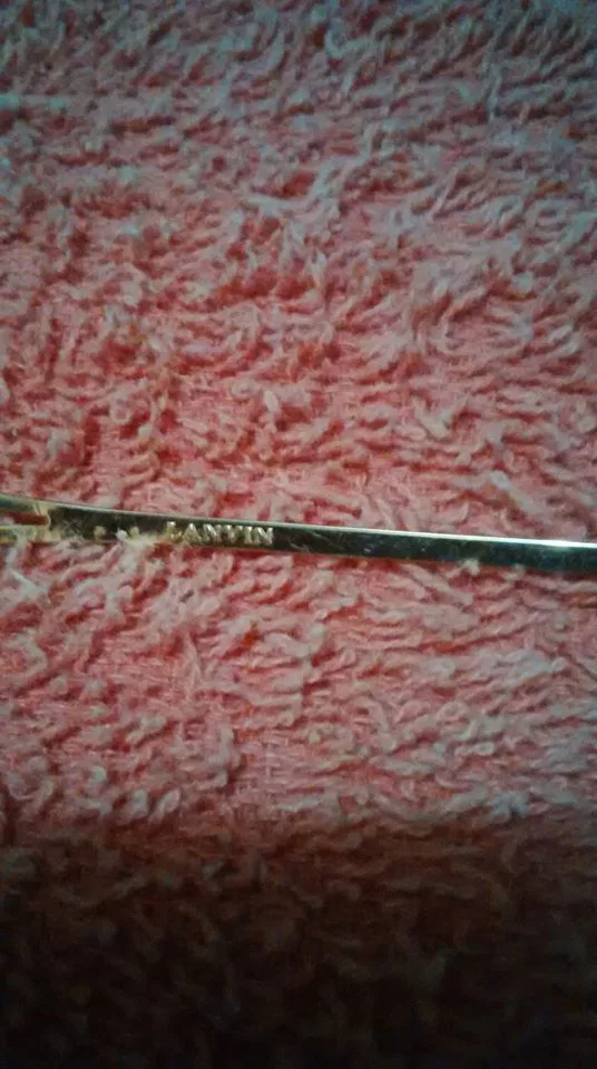 Lanvin Glasses Lanvin vintage sunglass Gold
