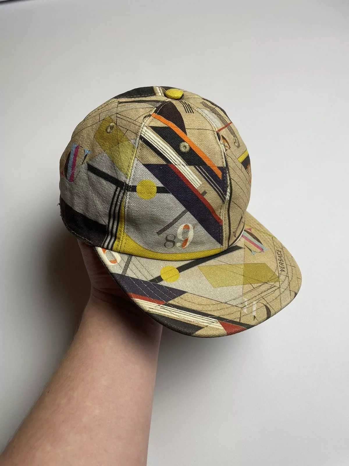 Versace Hats Rare Versace Printed Cap Multi Luxury