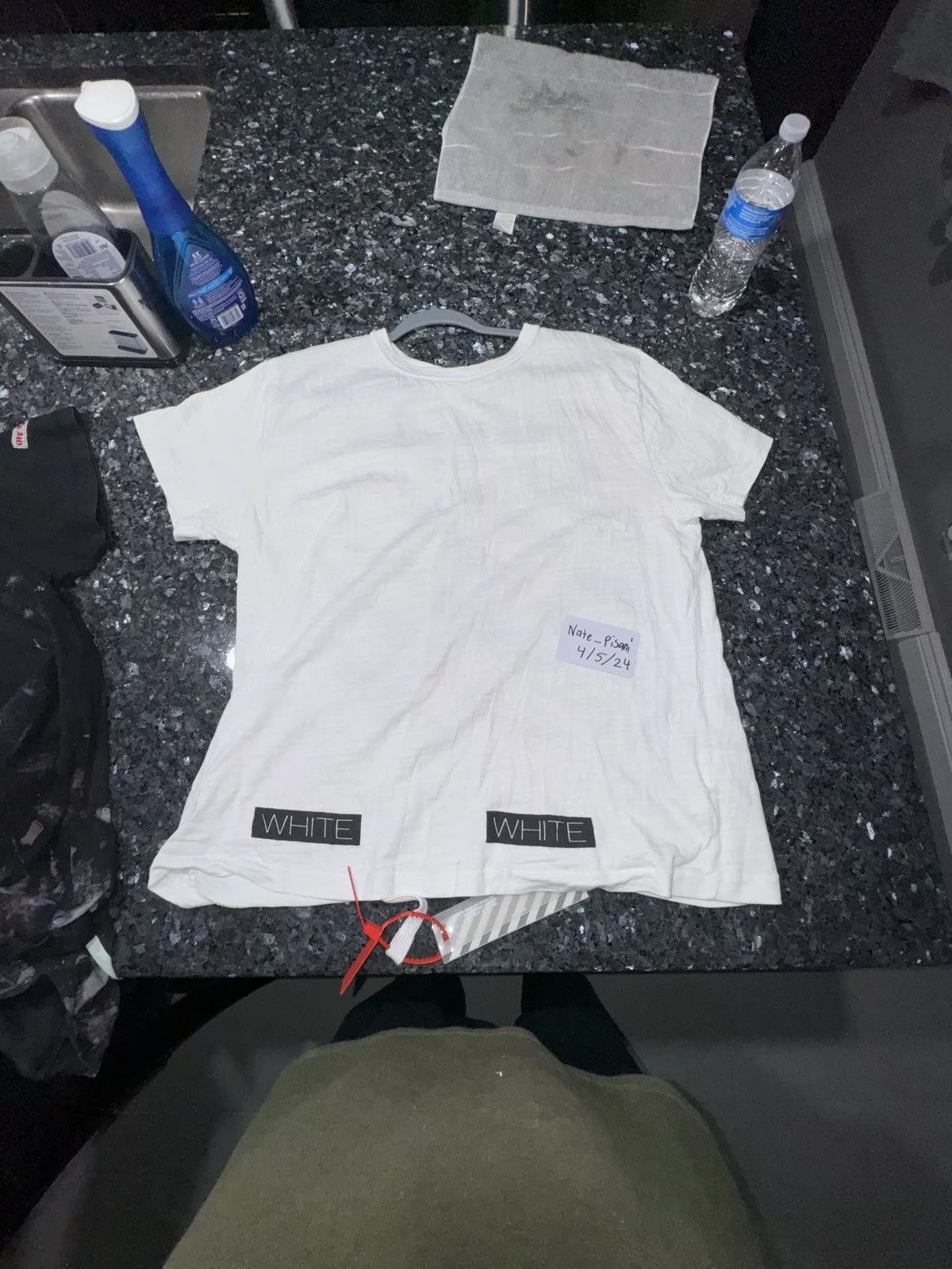 Off-White Short Sleeve T Shirts Off-White Off white Orange box tee