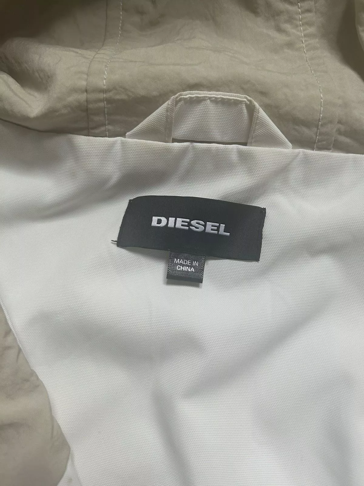 Diesel Light Jackets Diesel Jacket White